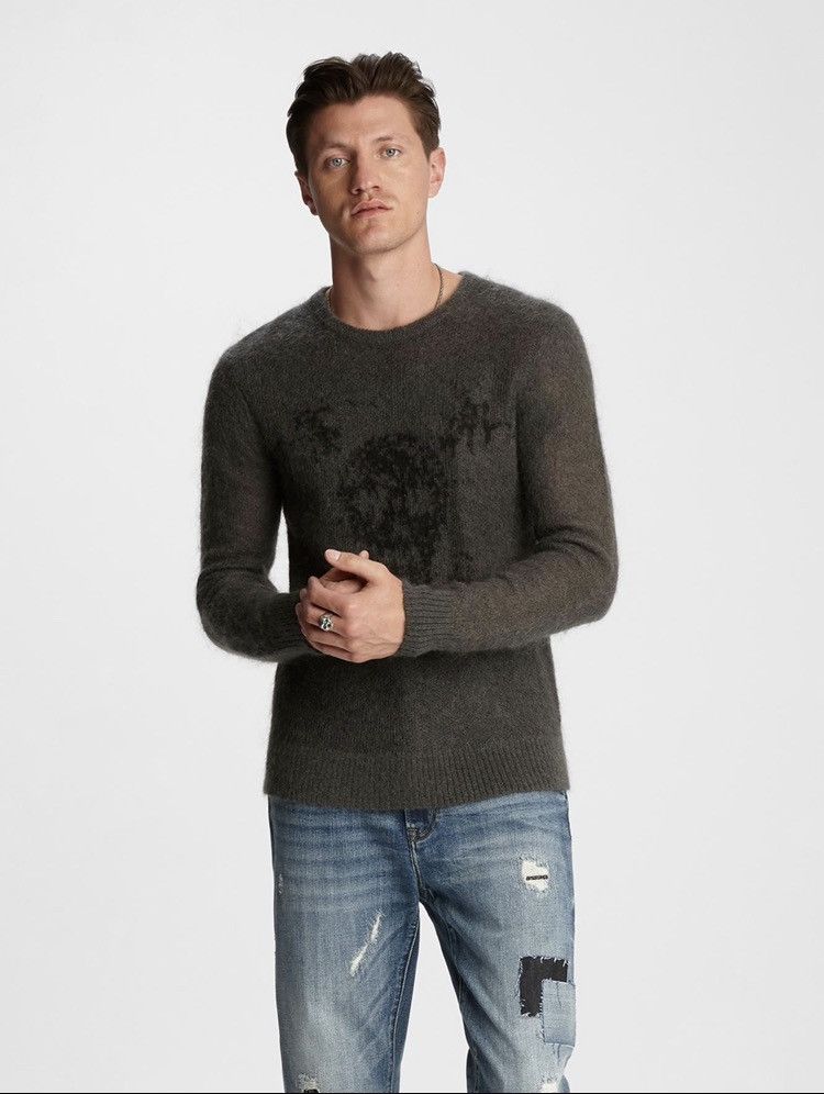 Tuscan crewneck mohair sweater. Small