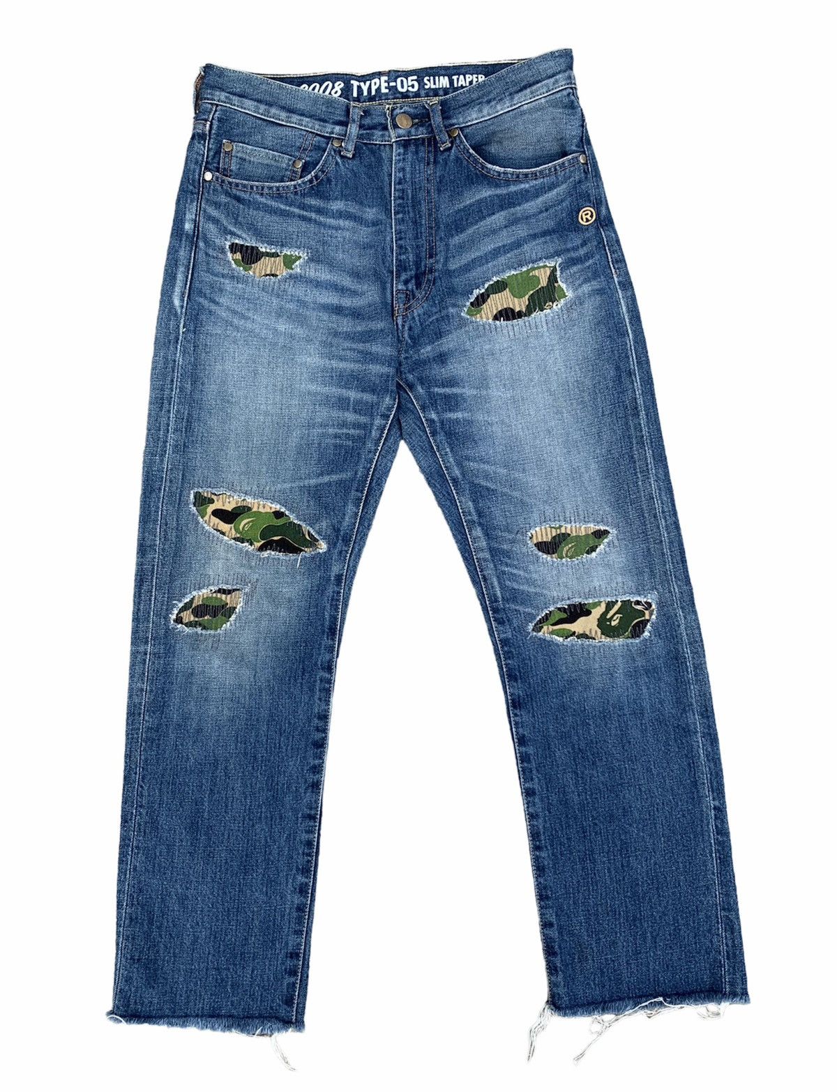 A BATHING APE 2008 TYPE-05 SLIM TAPER A BATHING APE(アベイシング