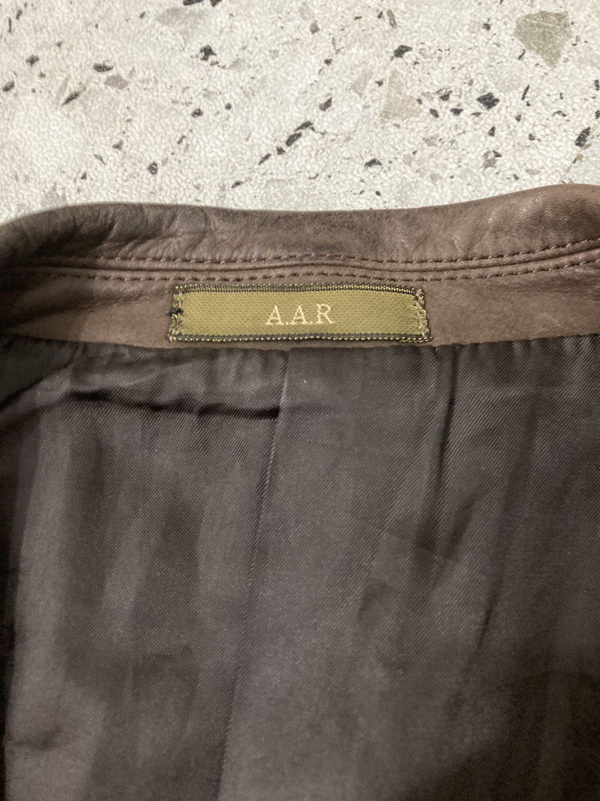 Yohji Yamamoto AAR Yohji Yamamoto Leather blazer Jacket Size US M / EU 48-50 / 2 - 9 Thumbnail