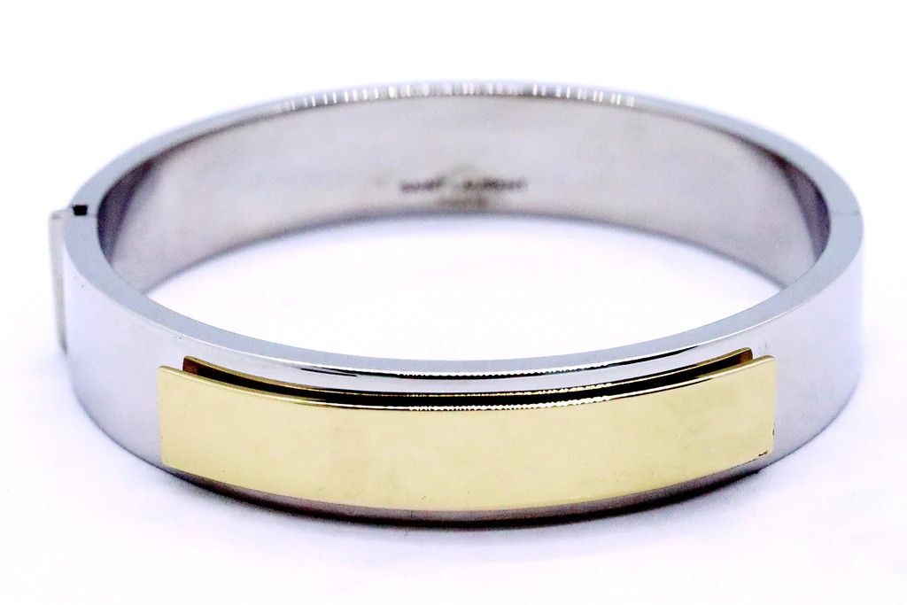 Saint Laurent Paris Saint Laurent Paris Bapteme Id Bracelet In Silver Vermeil Size ONE SIZE - 1 Thumbnail