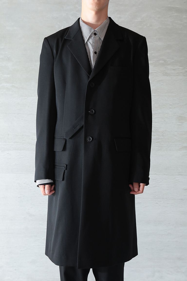 Yohji Yamamoto Yohji Yamamoto Pour Homme Cashmere Dr.jkt doctor jacket coat Size US M / EU 48-50 / 2 - 11 Thumbnail