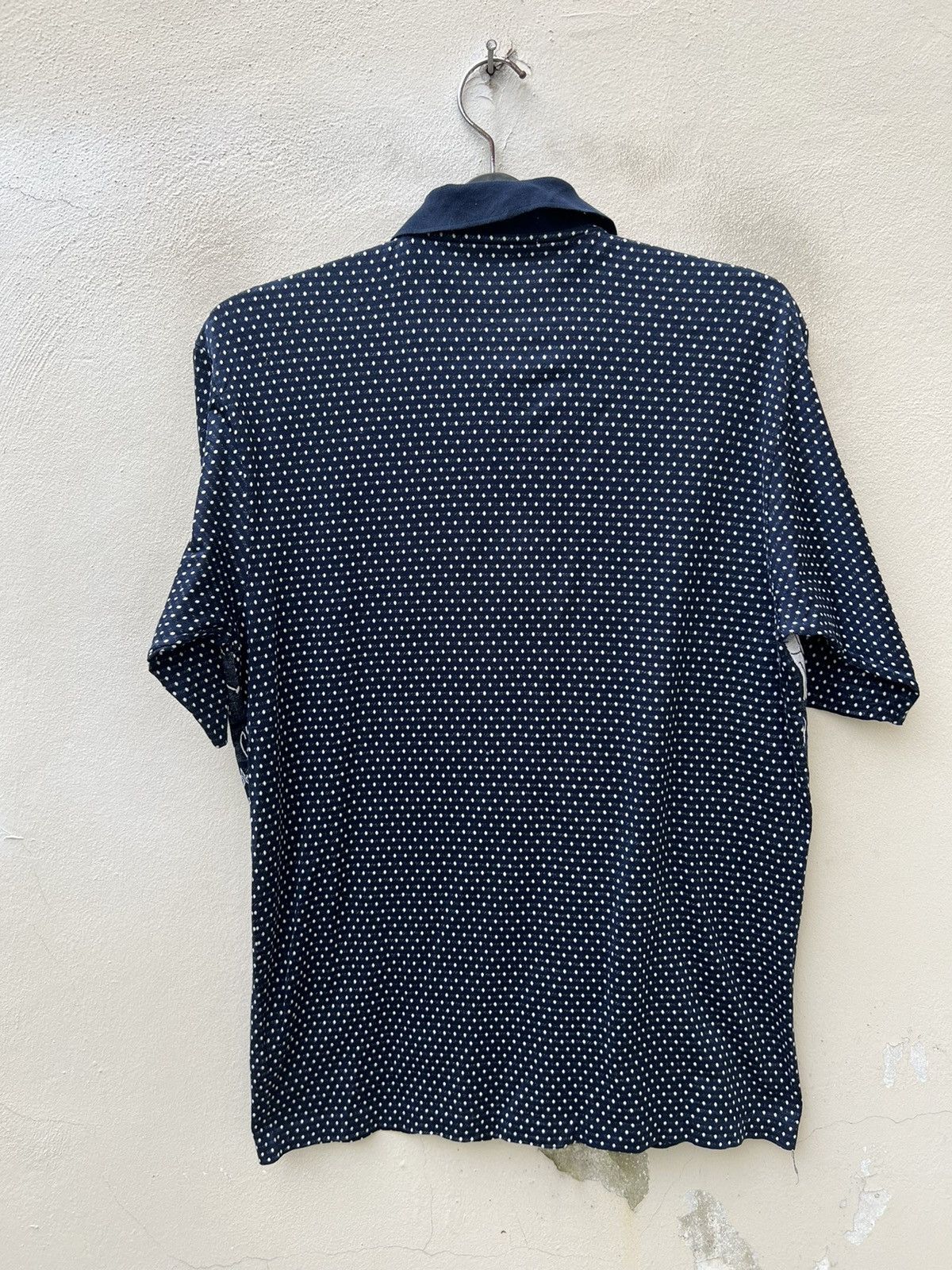 Vintage Vintage Givenchy Italy Polka Dot Golfer Polo Shirt Size US M / EU 48-50 / 2 - 12 Thumbnail
