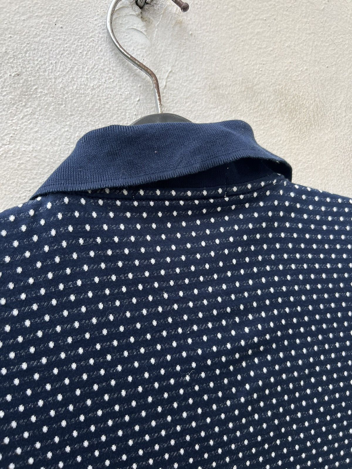 Vintage Vintage Givenchy Italy Polka Dot Golfer Polo Shirt Size US M / EU 48-50 / 2 - 13 Thumbnail