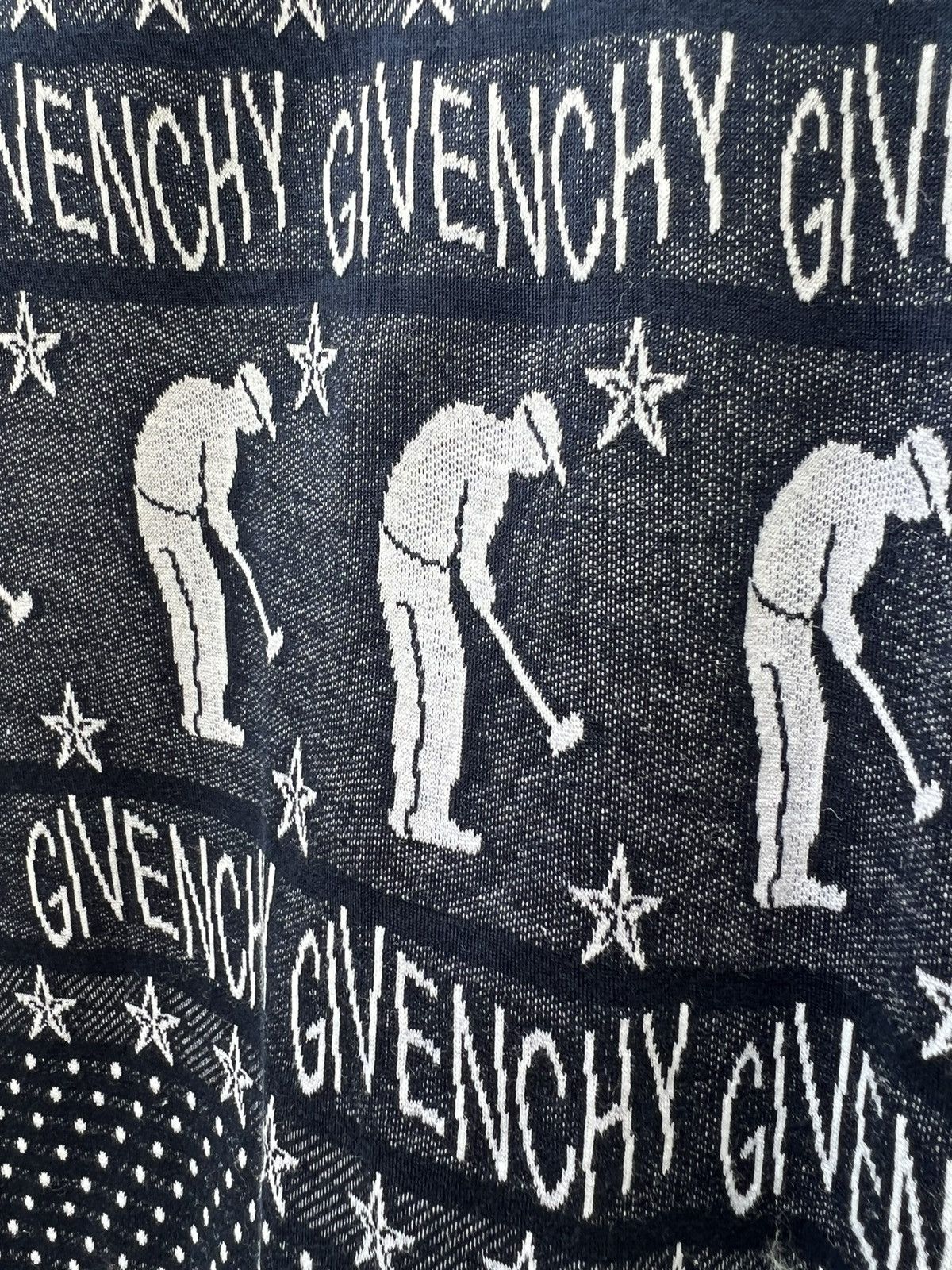 Vintage Vintage Givenchy Italy Polka Dot Golfer Polo Shirt Size US M / EU 48-50 / 2 - 10 Thumbnail