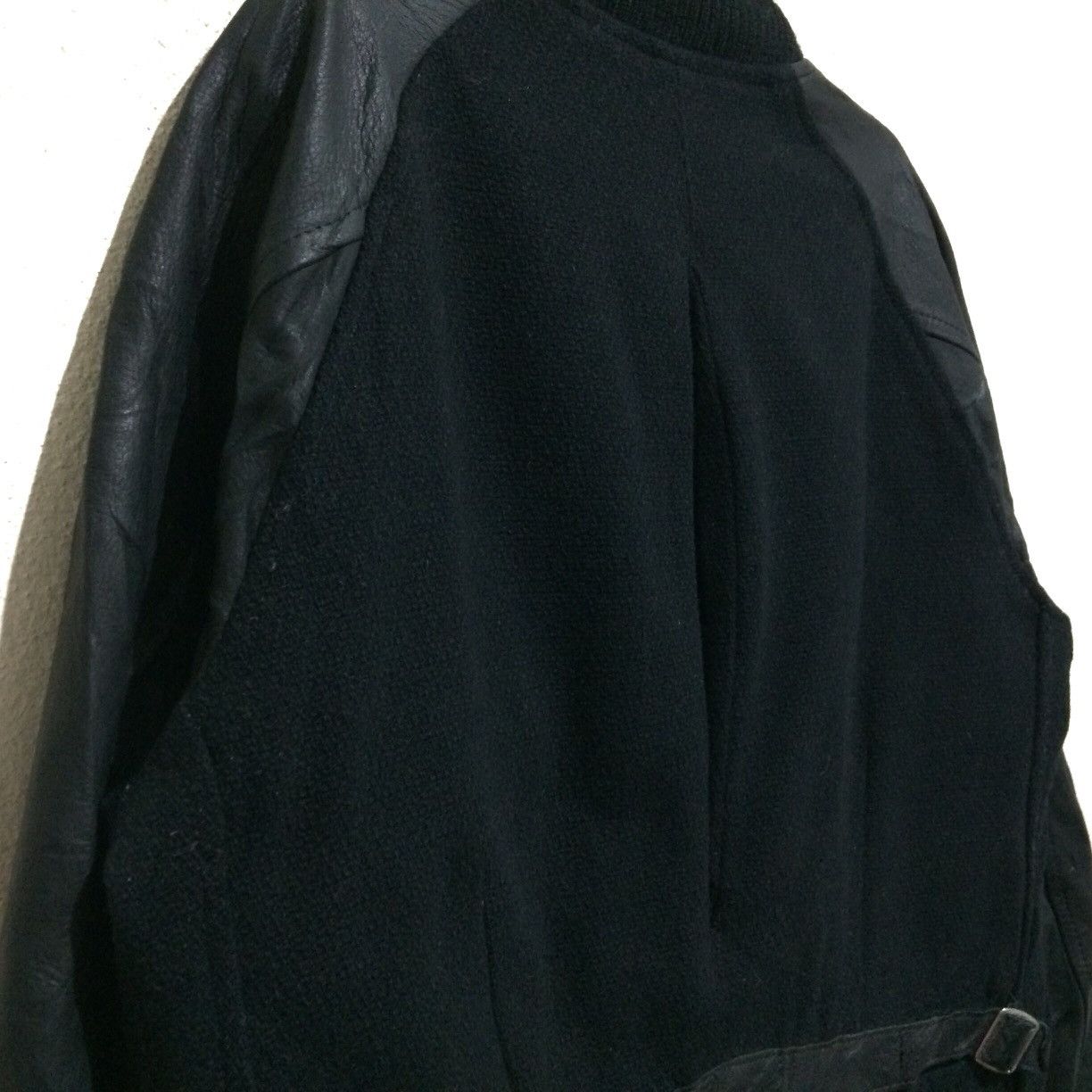 Japanese Brand Good OL' & Co Wool Blanket X deer Skin Sleeve Jacket Size US L / EU 52-54 / 3 - 5 Thumbnail