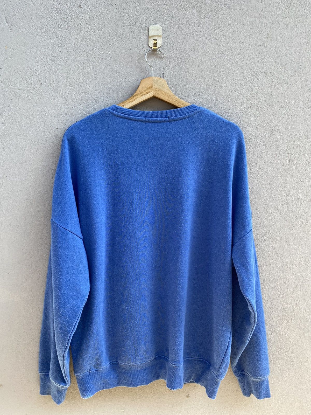 Playboy × Vintage 💥Vintage 90s PLAYBOY Embroidered Logo Jumper Sz L Royal Blue Size US L / EU 52-54 / 3 - 6 Thumbnail