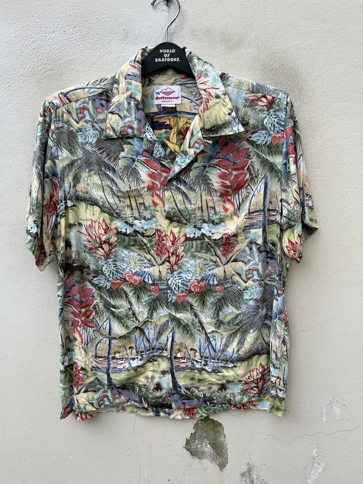 Battenwear × Reyn Spooner Battenware X Reyn Spooner Rayon 5 Pocket Hawaiian Shirt Size US S / EU 44-46 / 1 - 5 Thumbnail