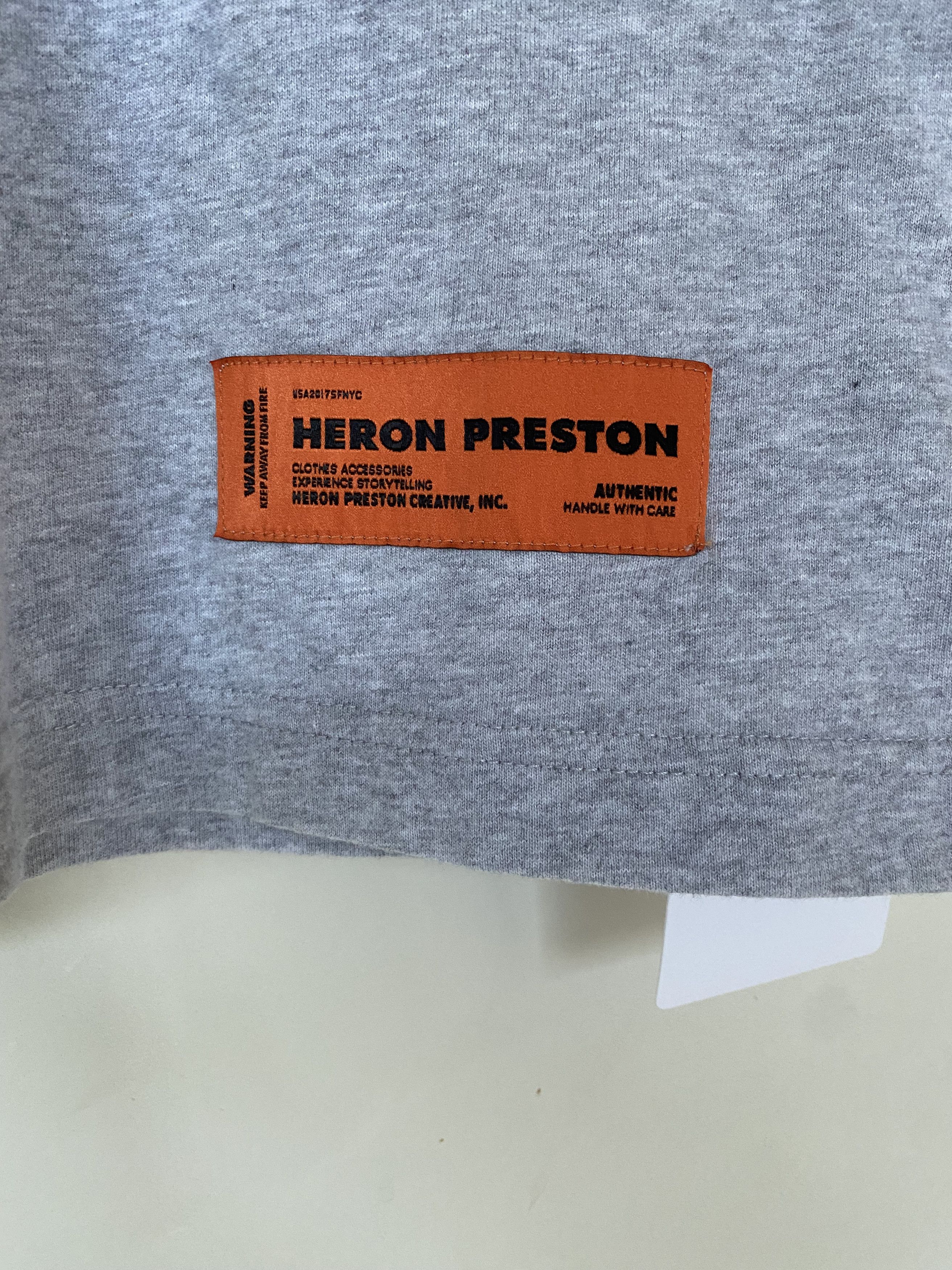 Heron Preston Heron Preston Satin CTNMB T-Shirt Size US L / EU 52-54 / 3 - 5 Thumbnail