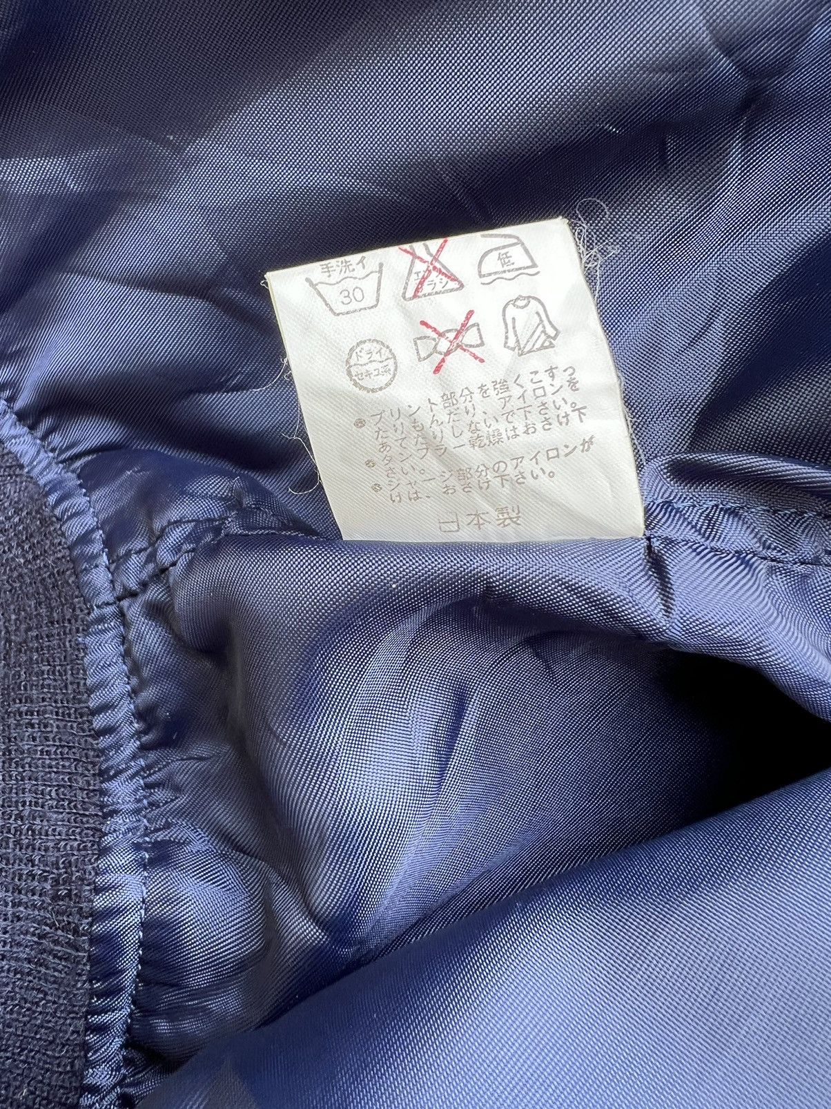 Vintage Vintage 90s NANKAI Japan L-2B Flight Moto Jacket Size US M / EU 48-50 / 2 - 24 Thumbnail
