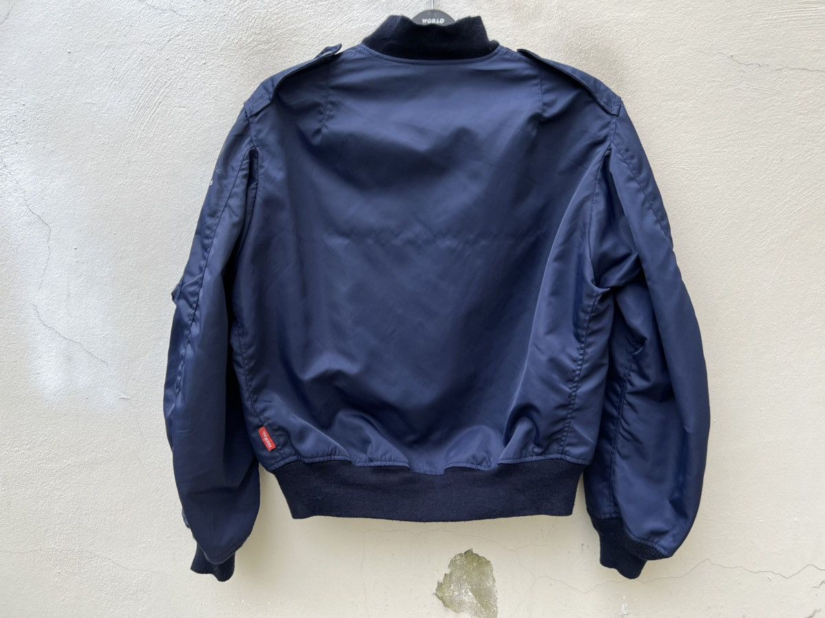 Vintage Vintage 90s NANKAI Japan L-2B Flight Moto Jacket Size US M / EU 48-50 / 2 - 14 Thumbnail