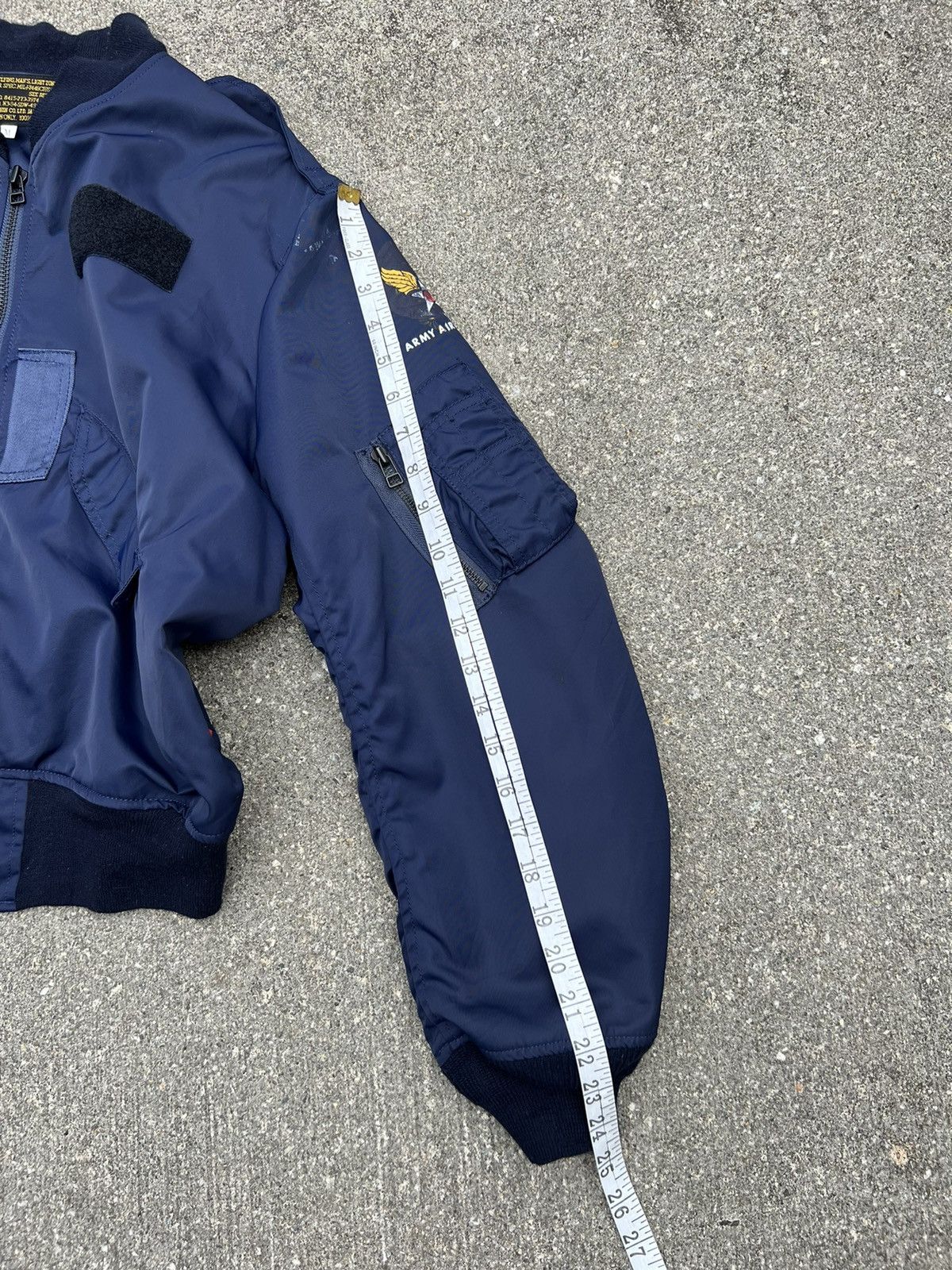 Vintage Vintage 90s NANKAI Japan L-2B Flight Moto Jacket Size US M / EU 48-50 / 2 - 3 Thumbnail