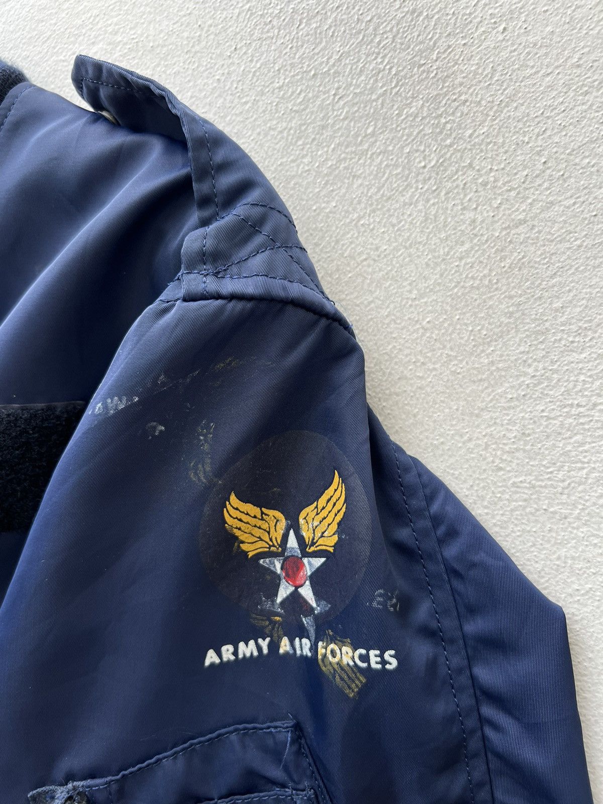 Vintage Vintage 90s NANKAI Japan L-2B Flight Moto Jacket Size US M / EU 48-50 / 2 - 8 Thumbnail