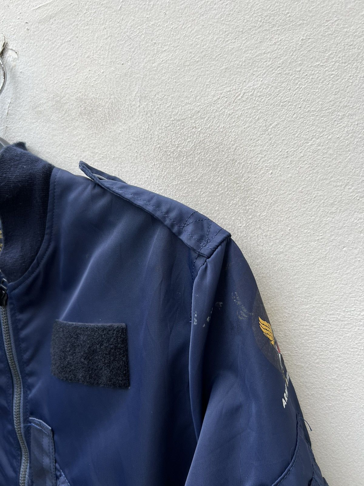 Vintage Vintage 90s NANKAI Japan L-2B Flight Moto Jacket Size US M / EU 48-50 / 2 - 7 Thumbnail