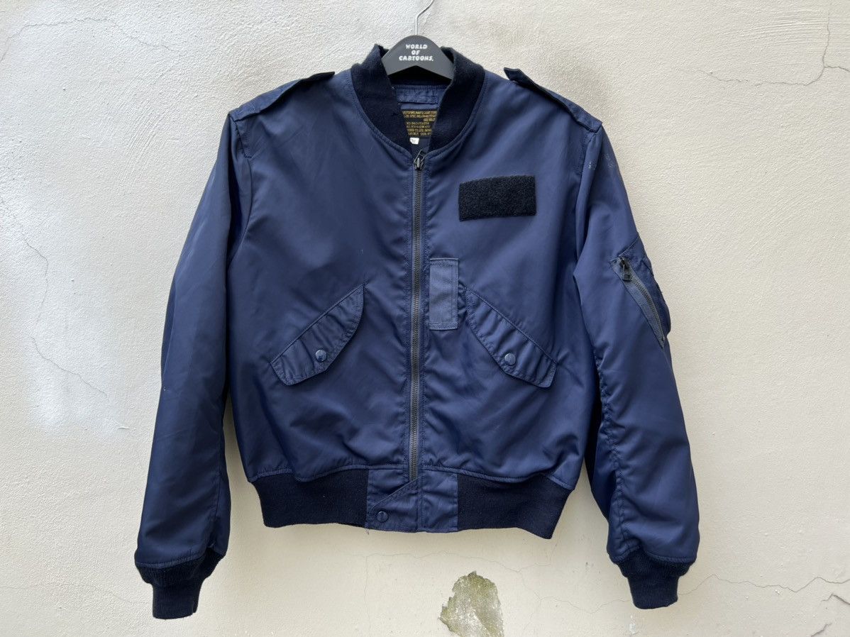 Vintage Vintage 90s NANKAI Japan L-2B Flight Moto Jacket Size US M / EU 48-50 / 2 - 6 Thumbnail