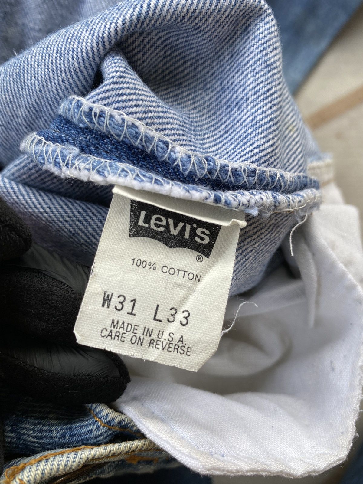 Levi's 🔥OFFER NOW 🔥 Vintage 90’s LEVI’S 501 Made in USA Jean Size US 31 - 15 Thumbnail