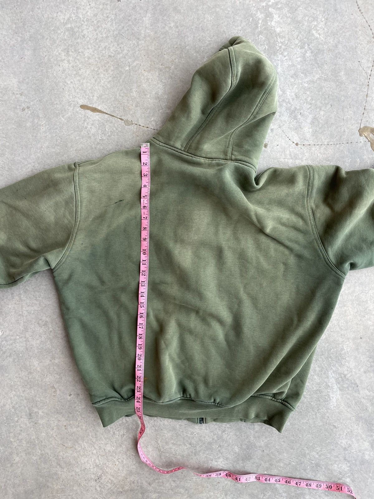 Vintage 80s thermal lined full zip sweatshirt Size US XL / EU 56 / 4 - 7 Thumbnail