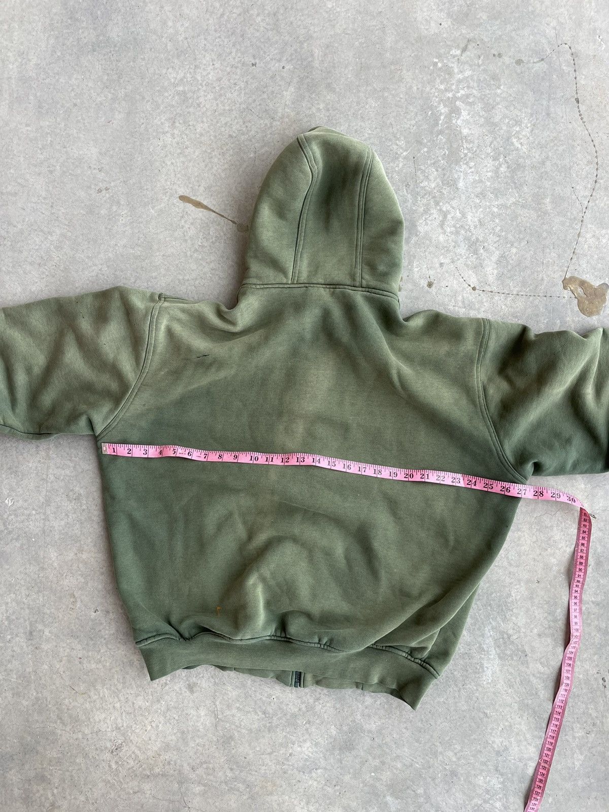 Vintage 80s thermal lined full zip sweatshirt Size US XL / EU 56 / 4 - 6 Thumbnail