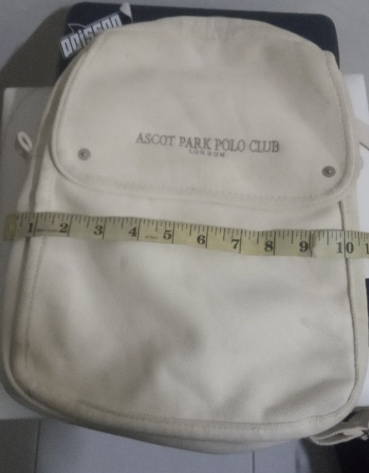 Japanese Brand × Vintage Ascot Park Polo Club London Backpack Size ONE SIZE - 3 Thumbnail