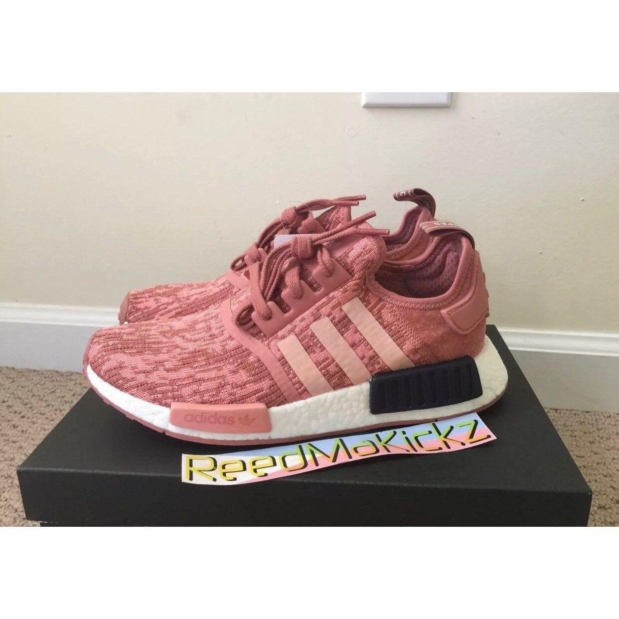 Athletic Shoes Adidas R1 Nmd Salmon Adidas NMD R1 Pink Salmon