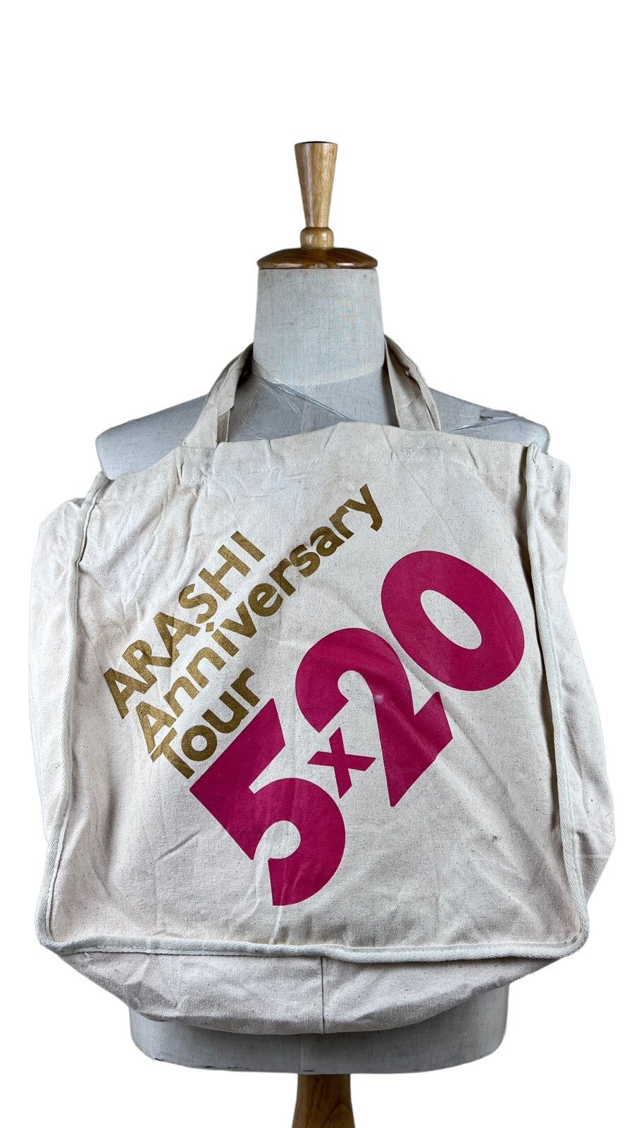 Japanese Brand Arashi Anniversary Tour Sling Canvas Shoulder Totebag Size ONE SIZE - 2 Thumbnail