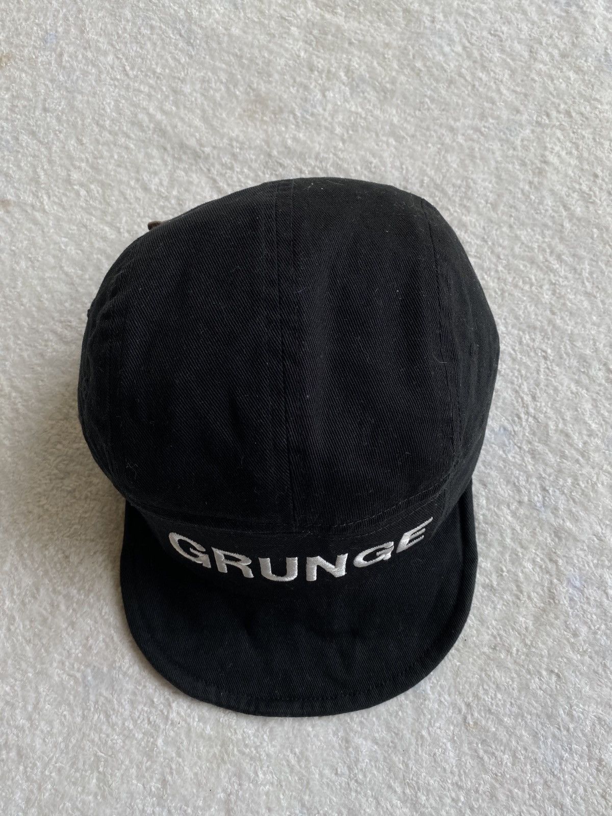 Band Tees × Nirvana Grunge Embroidered 5 Panel Cap Size ONE SIZE - 3 Thumbnail
