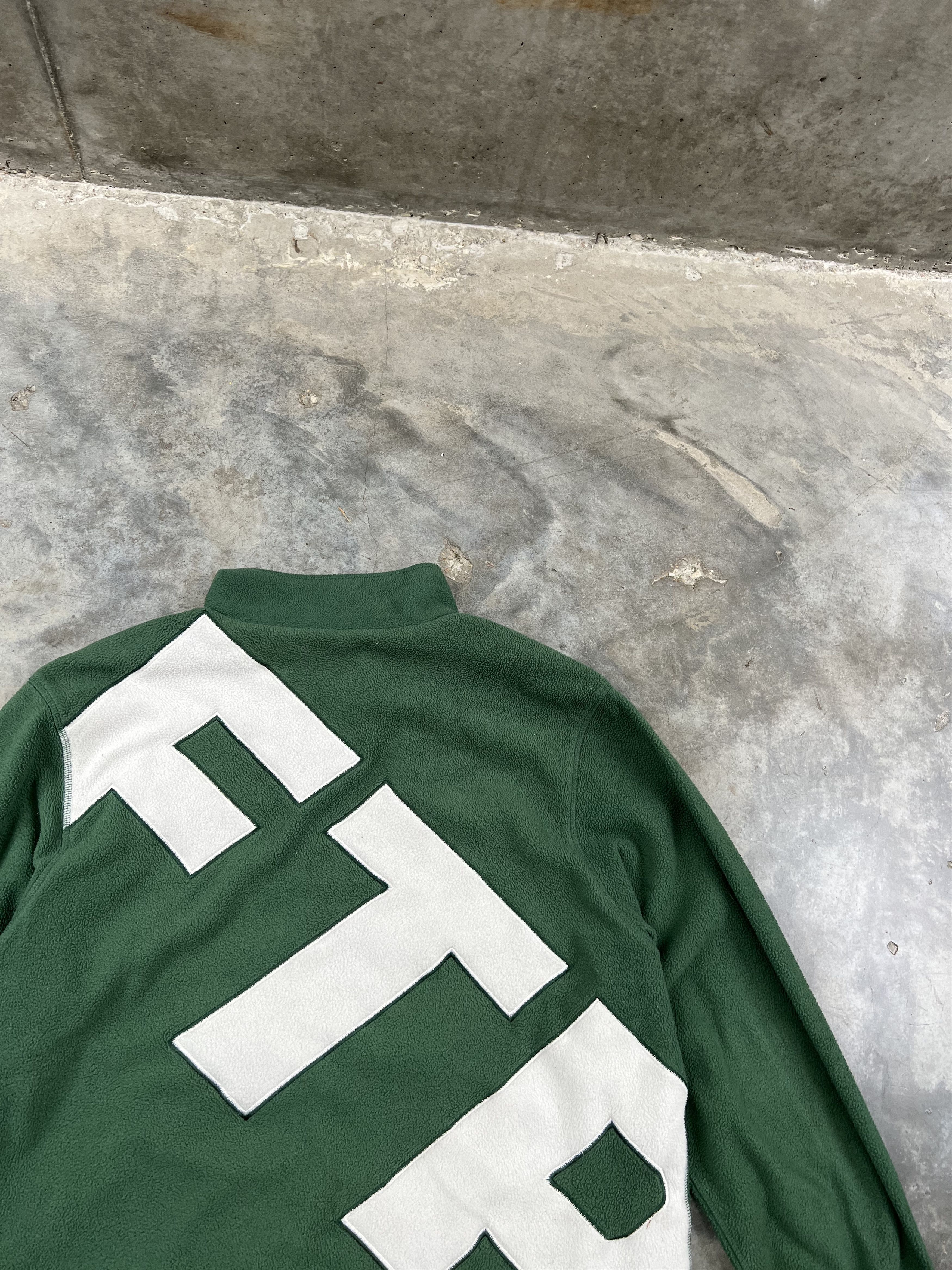 Fuck The Population FTP Sherpa Half Zip Jacket FW18 Green 🥣🧊❄️ Fleece Polar Size US L / EU 52-54 / 3 - 2 Thumbnail