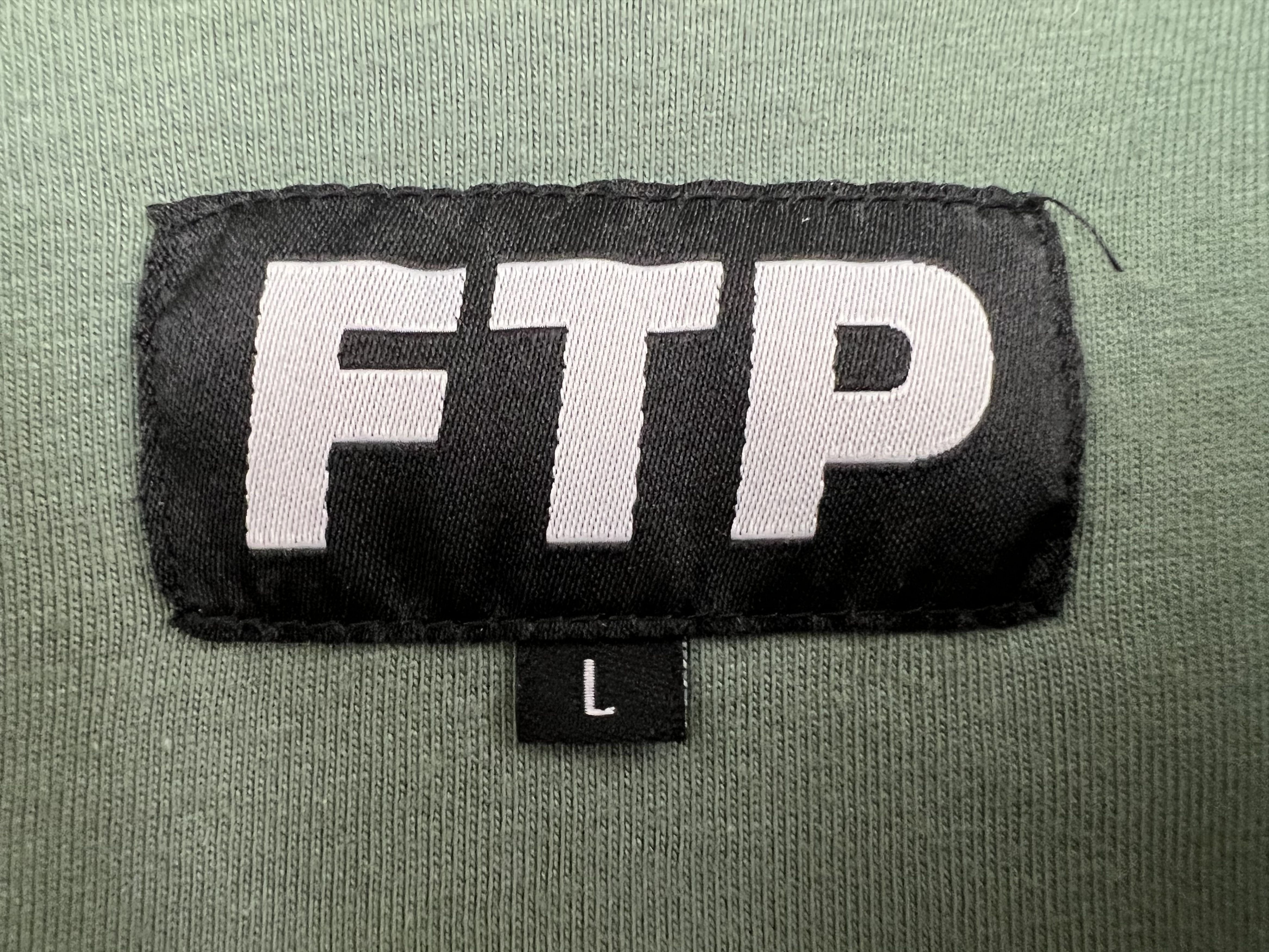 Fuck The Population FTP Sherpa Half Zip Jacket FW18 Green 🥣🧊❄️ Fleece Polar Size US L / EU 52-54 / 3 - 4 Thumbnail