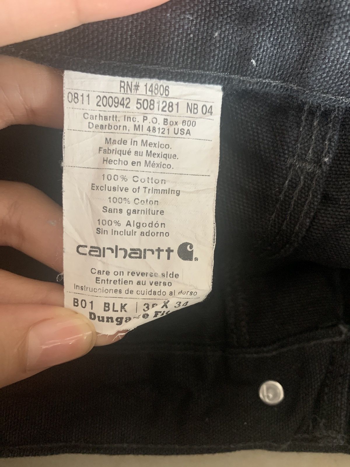 Carhartt × If Six Was Nine × Tornado Mart VINTAGE Carhartt made in USA Double Knee V0001 Size US 33 - 8 Thumbnail