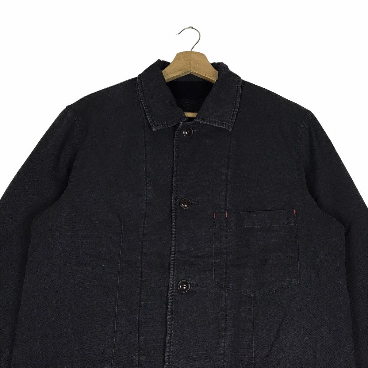 Japanese Brand WEST WIN Button Down Workwear Chore Detroit