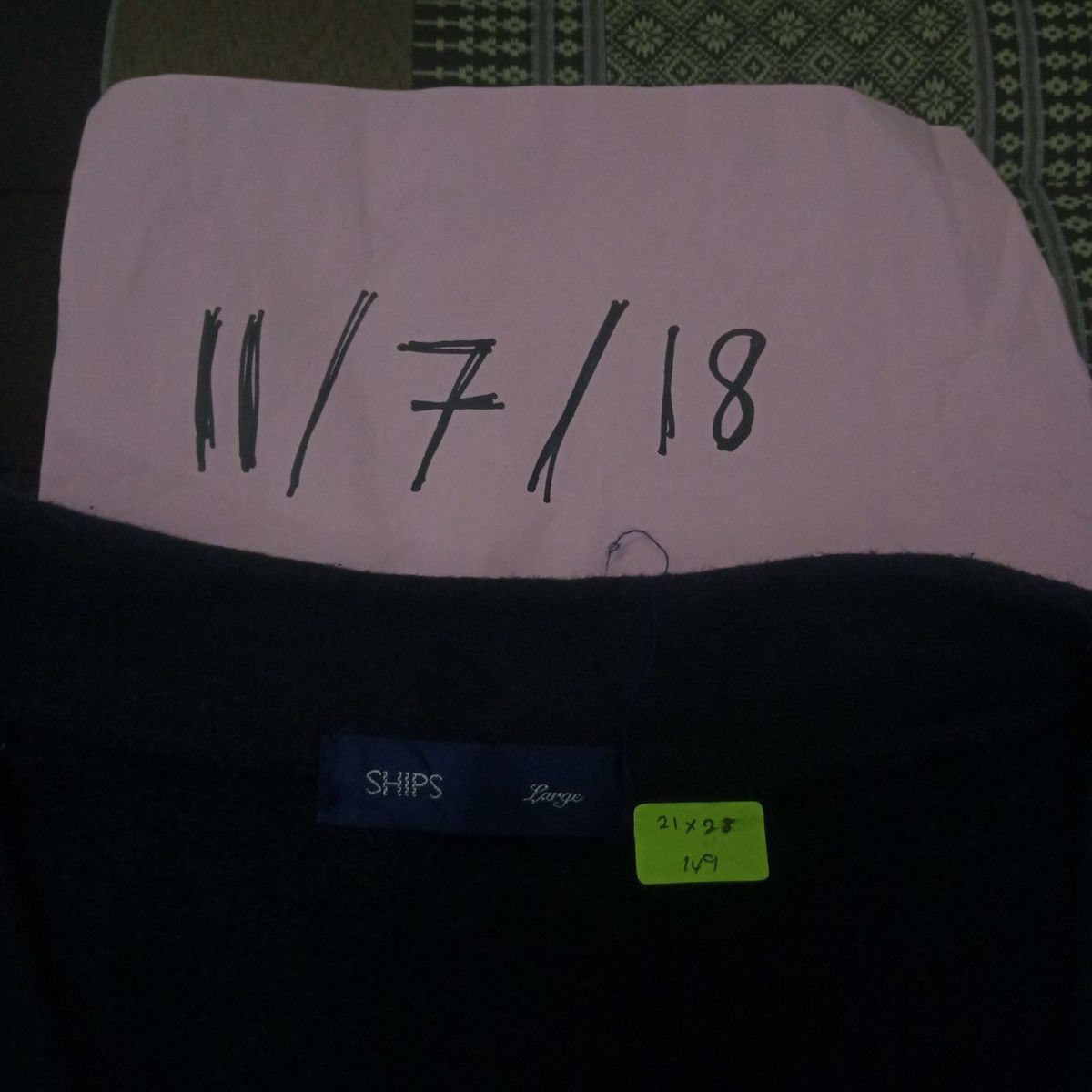 Japanese Brand Rare!! SHIPS Japanese Brand Ships Inspired CDG Sweater Size US M / EU 48-50 / 2 - 5 Thumbnail