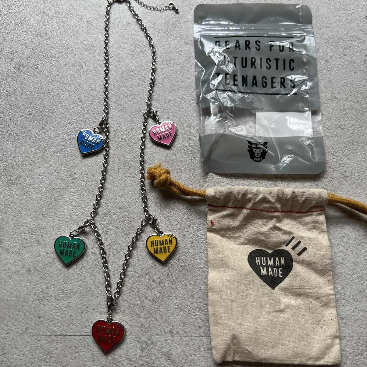 Human Made Human Made FIVE HEART NECKLACE | Grailed