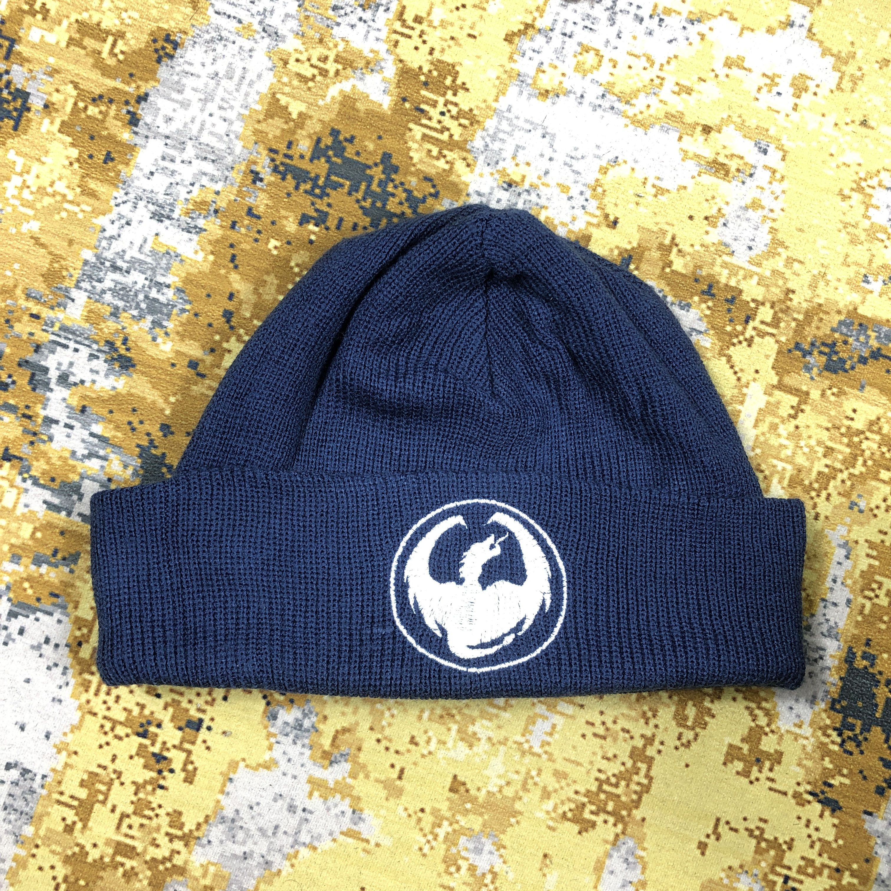 Vintage Vintage Dragon Skateboard Beanie Hat B2162 Size ONE SIZE - 3 Thumbnail