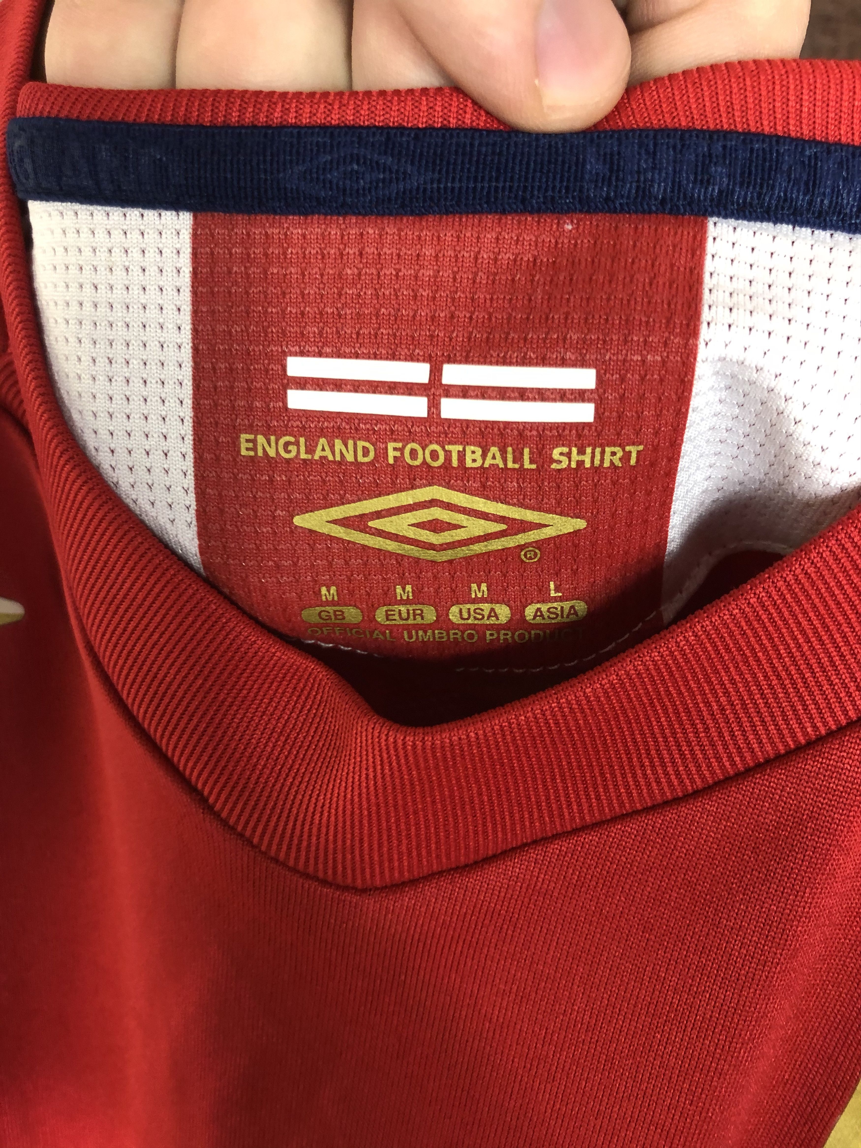 Umbro Vintage Umbro England 2006 2007 Away Soccer Jersey Shirt Size US M / EU 48-50 / 2 - 5 Thumbnail