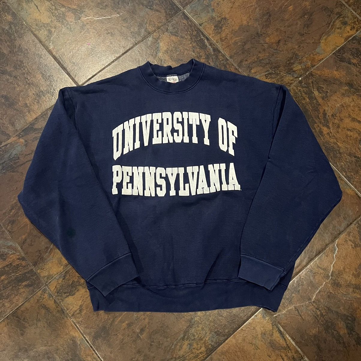 90'S Fruit of the Loom College Sweatshirt, Made in USA, Men's Size L, Vintage /eaa526868