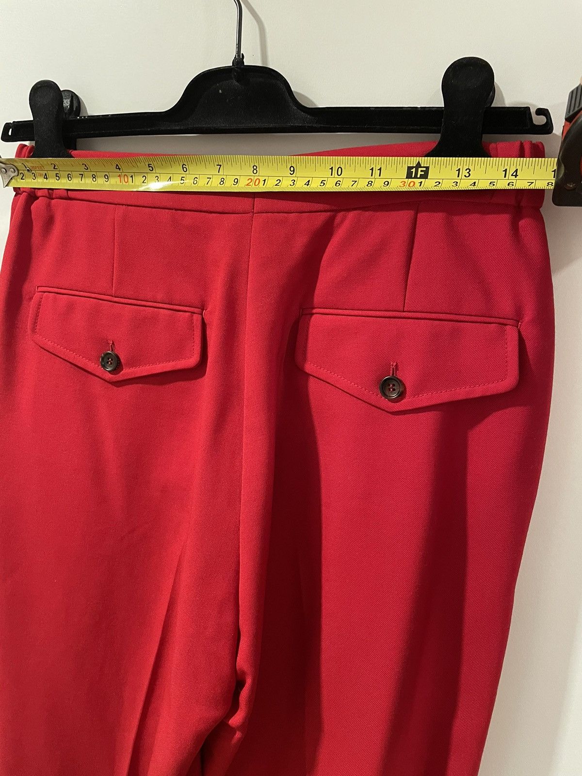 Gucci Gucci Red Trousers Fall 2016 Size US 28 / EU 44 - 9 Thumbnail