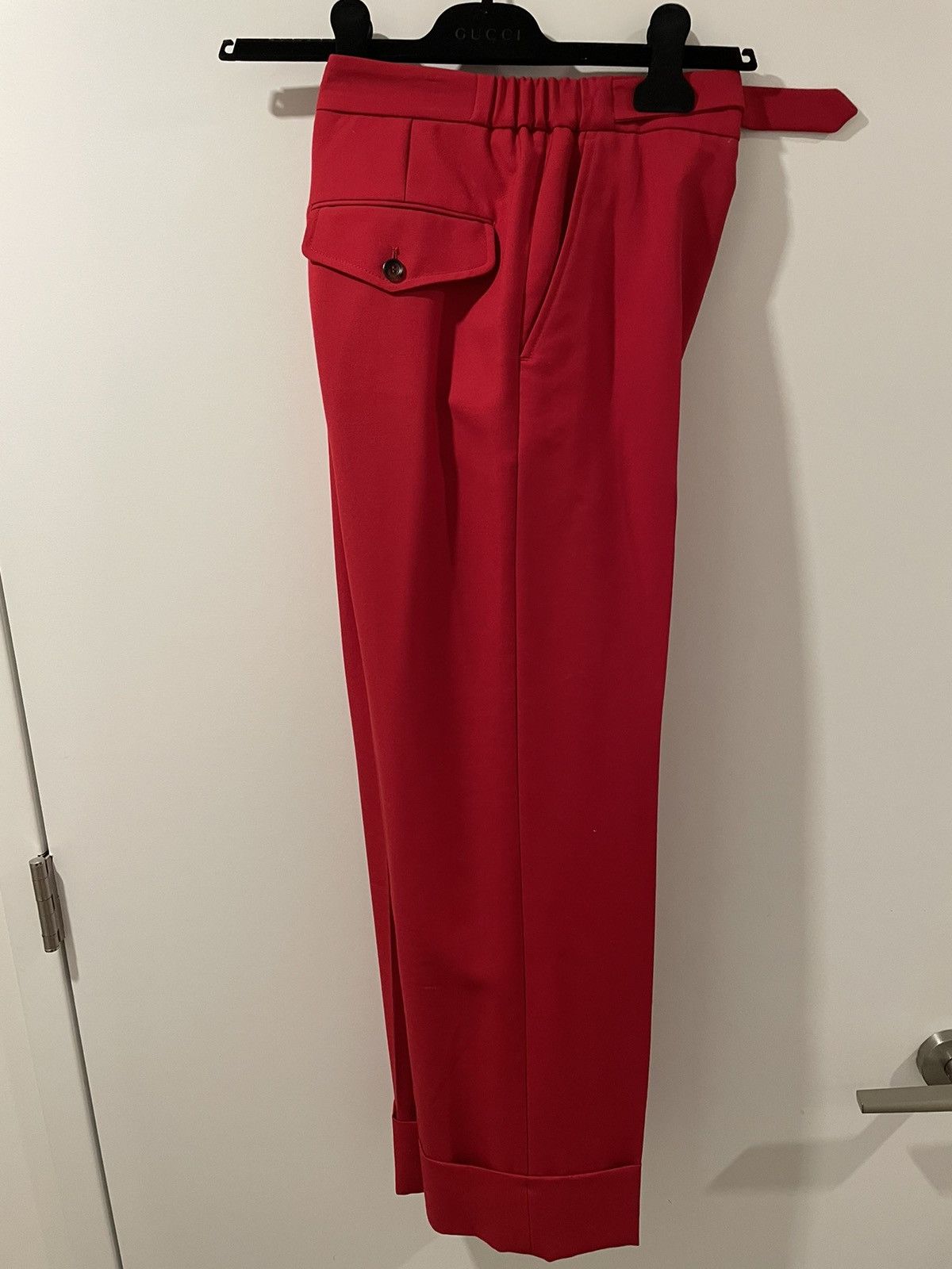 Gucci Gucci Red Trousers Fall 2016 Size US 28 / EU 44 - 3 Thumbnail