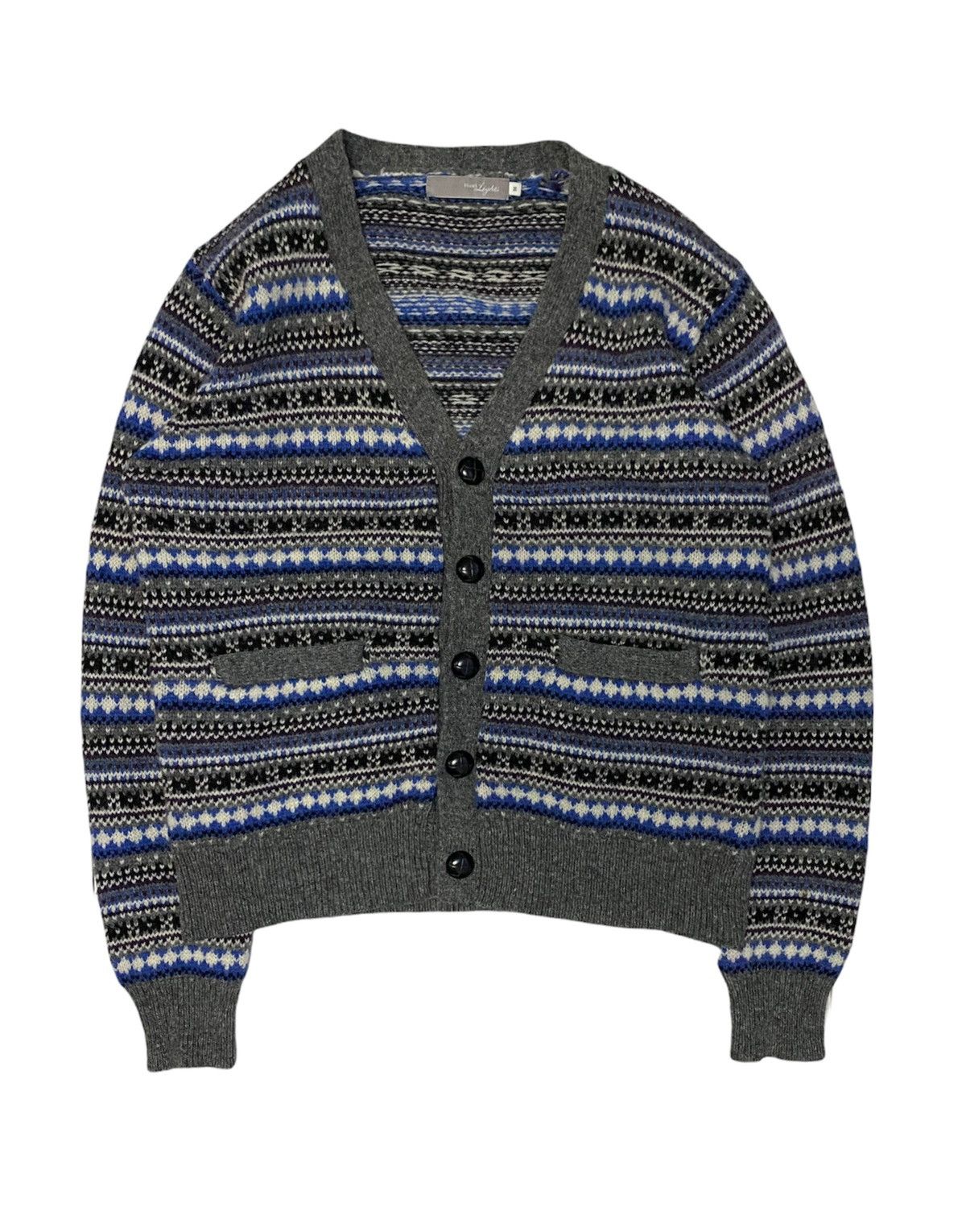 Beams Plus × Japanese Brand × Native Beam Native knit wool cardigan Size US M / EU 48-50 / 2 - 1 Thumbnail