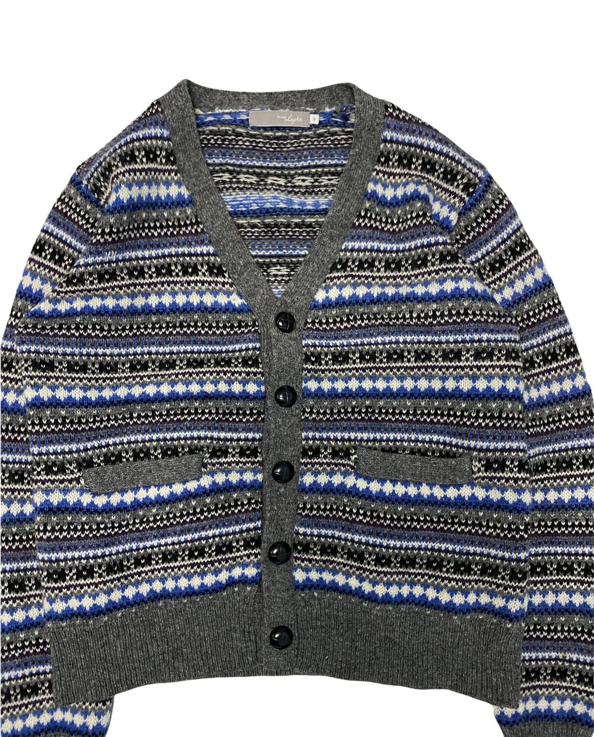 Beams Plus × Japanese Brand × Native Beam Native knit wool cardigan Size US M / EU 48-50 / 2 - 2 Thumbnail