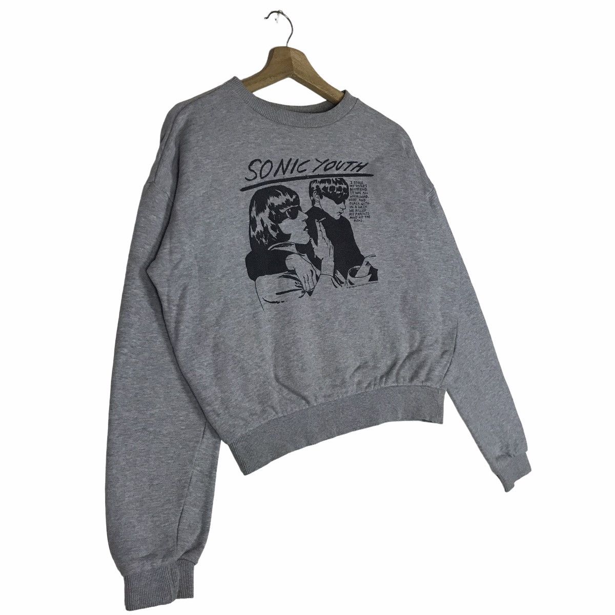 Band Tees 2104 SONIC YOUTH Cover Album Crop Top Crewneck Size US M / EU 48-50 / 2 - 6 Thumbnail