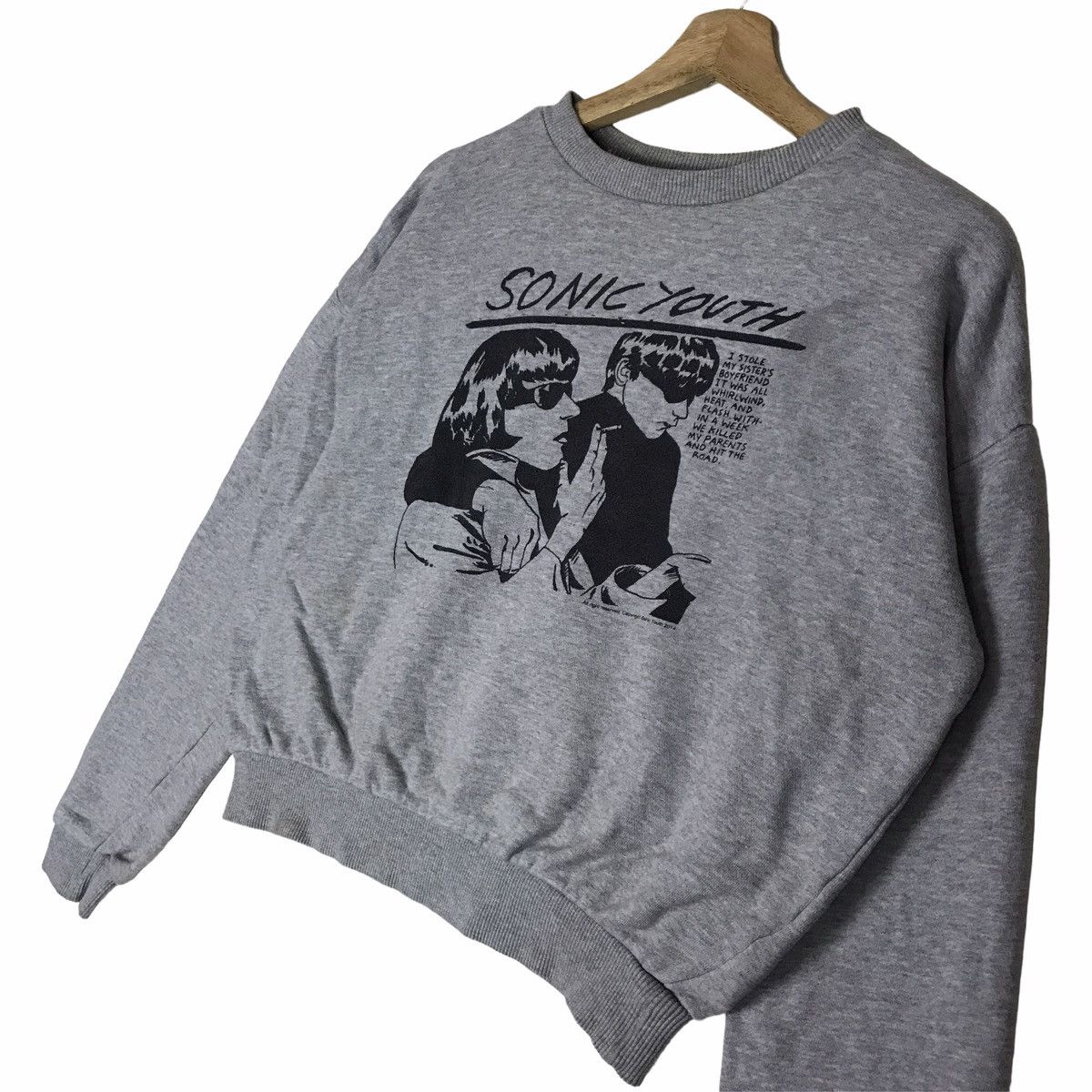 Band Tees 2104 SONIC YOUTH Cover Album Crop Top Crewneck Size US M / EU 48-50 / 2 - 7 Thumbnail