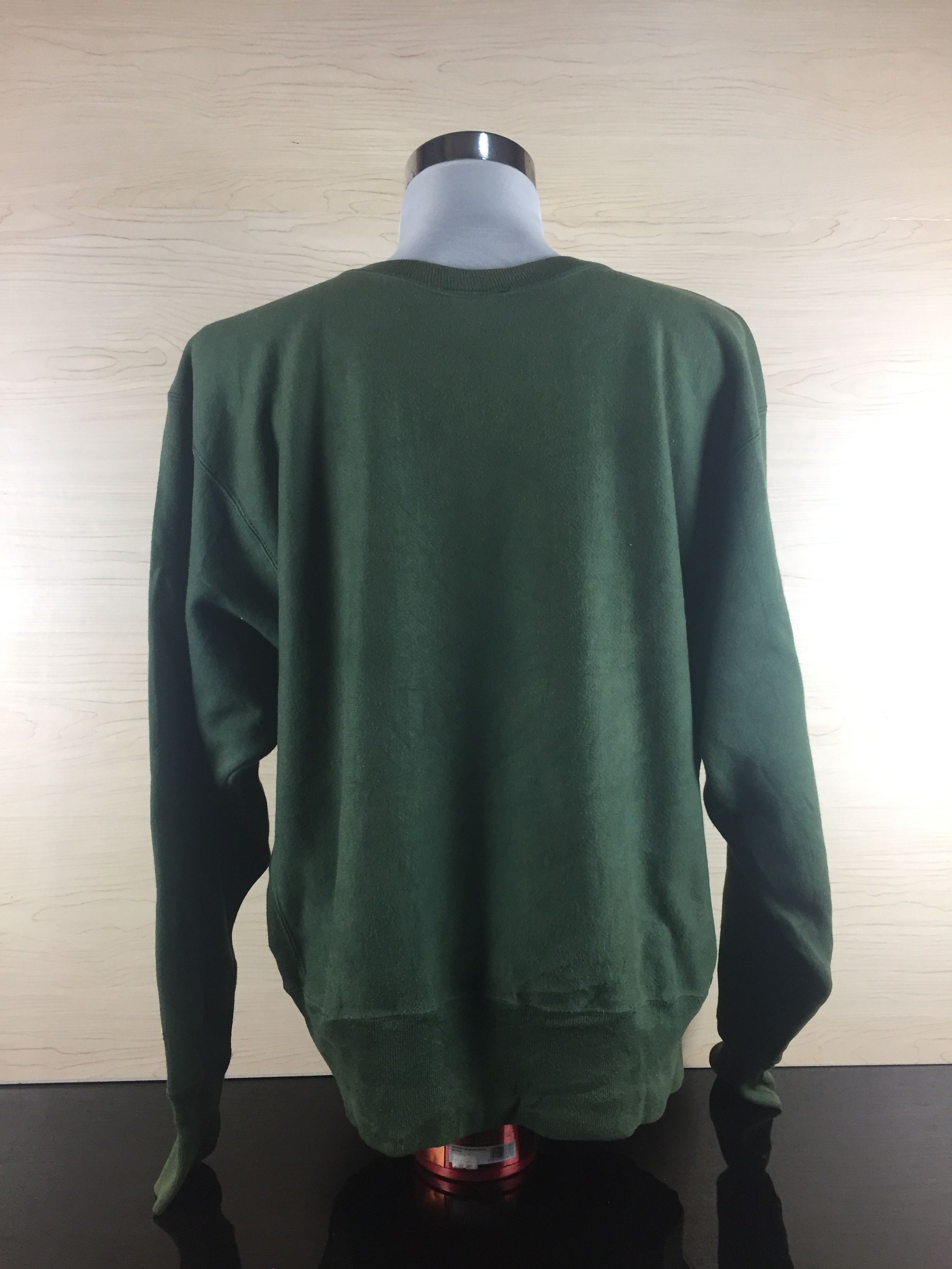 Champion Vintage Neighborhood Green Sweatshirt Size US L / EU 52-54 / 3 - 6 Thumbnail