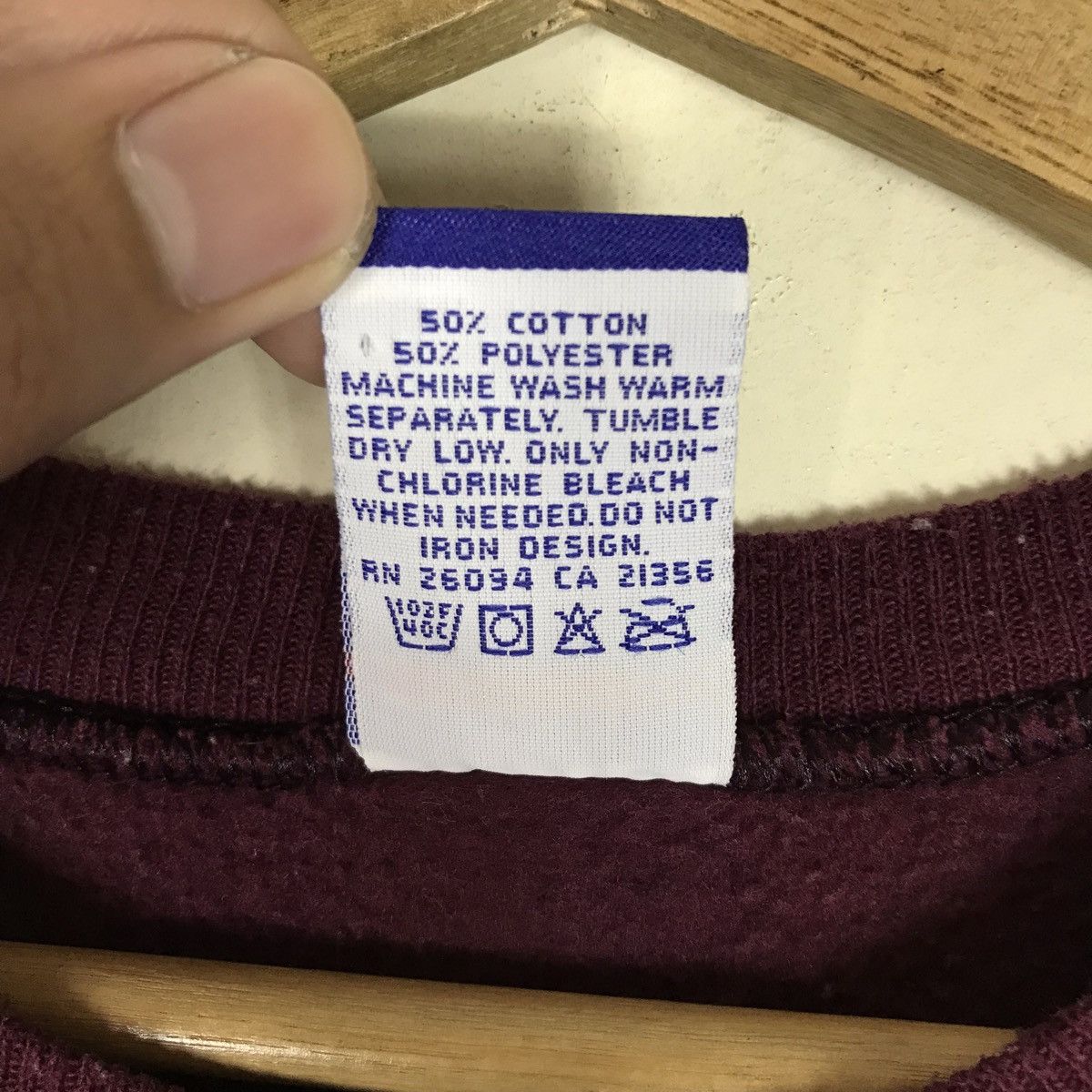Champion Vintage 90s HARVARD University by CHAMPION Crewneck Maroon Size US L / EU 52-54 / 3 - 9 Thumbnail
