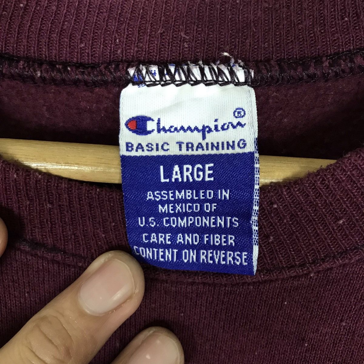 Champion Vintage 90s HARVARD University by CHAMPION Crewneck Maroon Size US L / EU 52-54 / 3 - 8 Thumbnail