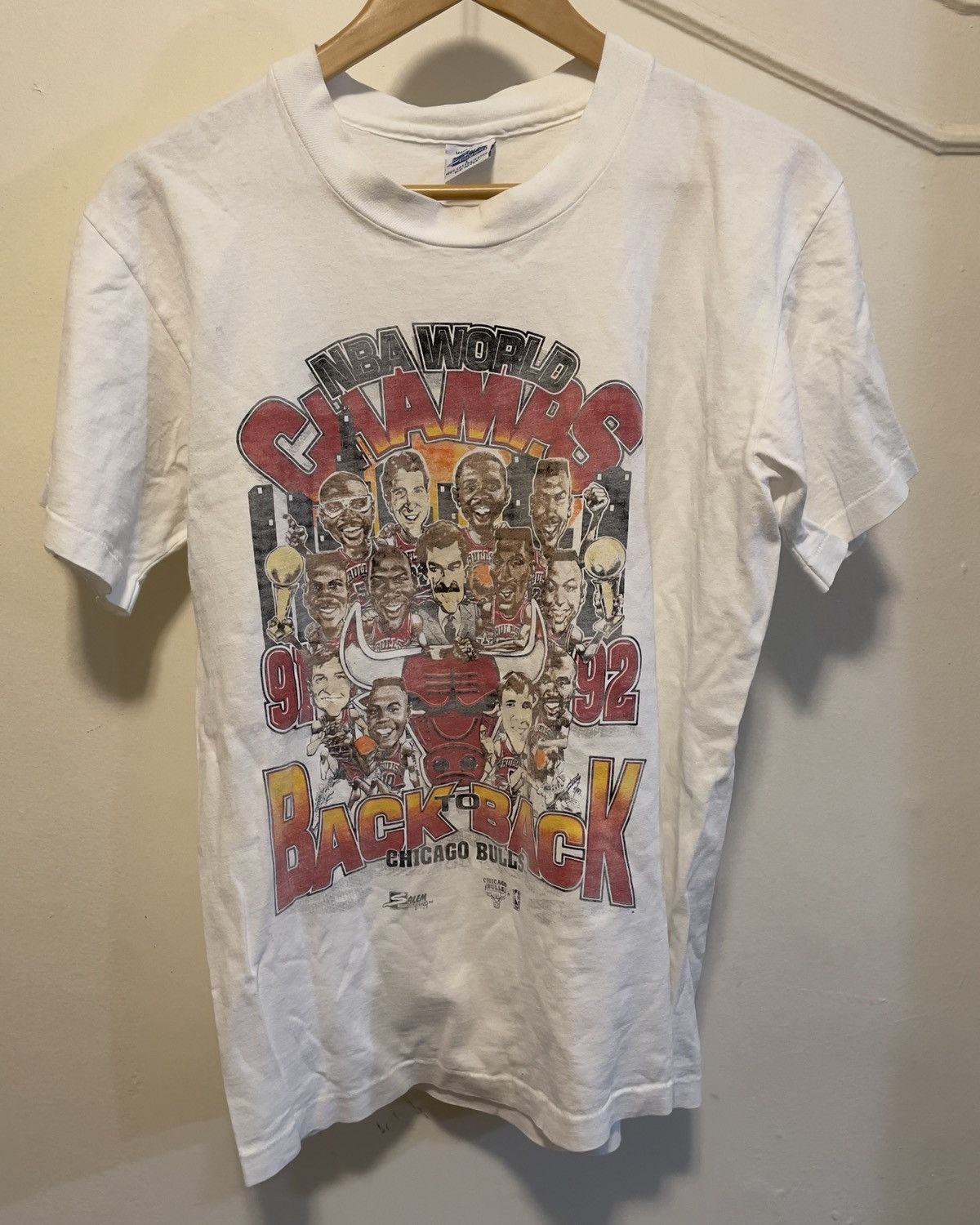 Vintage Chicago Bulls 1992 Champion Sz L