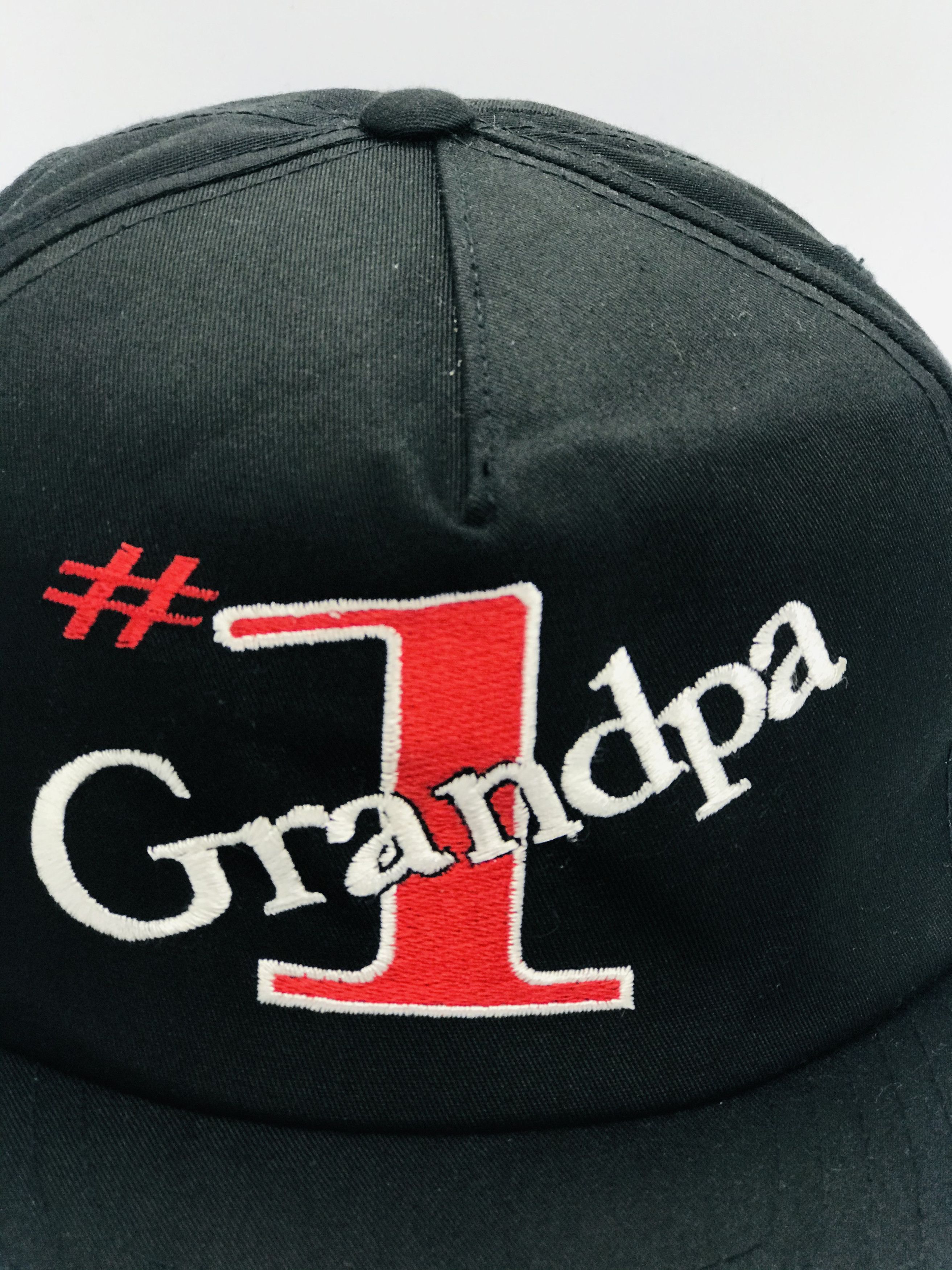 Vintage Vintage 90s Grandpa #1 Dad Cap / snapback cap Size ONE SIZE - 2 Thumbnail