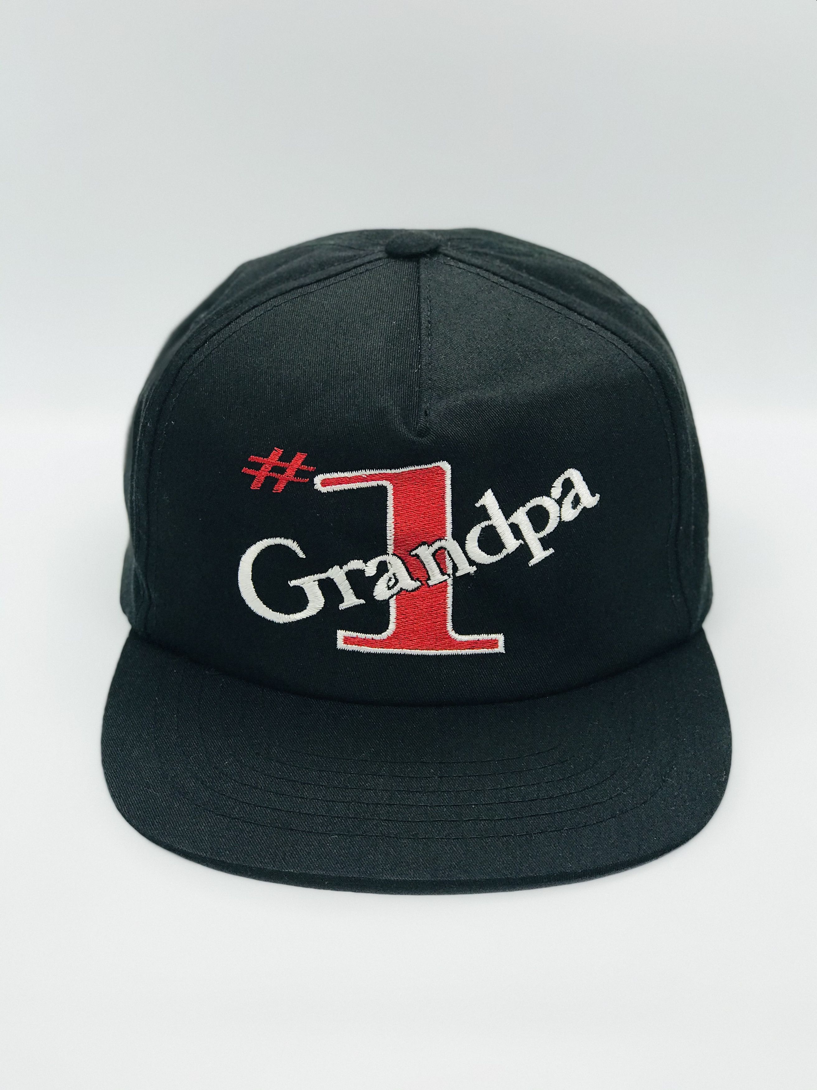 Vintage Vintage 90s Grandpa #1 Dad Cap / snapback cap Size ONE SIZE - 1 Thumbnail