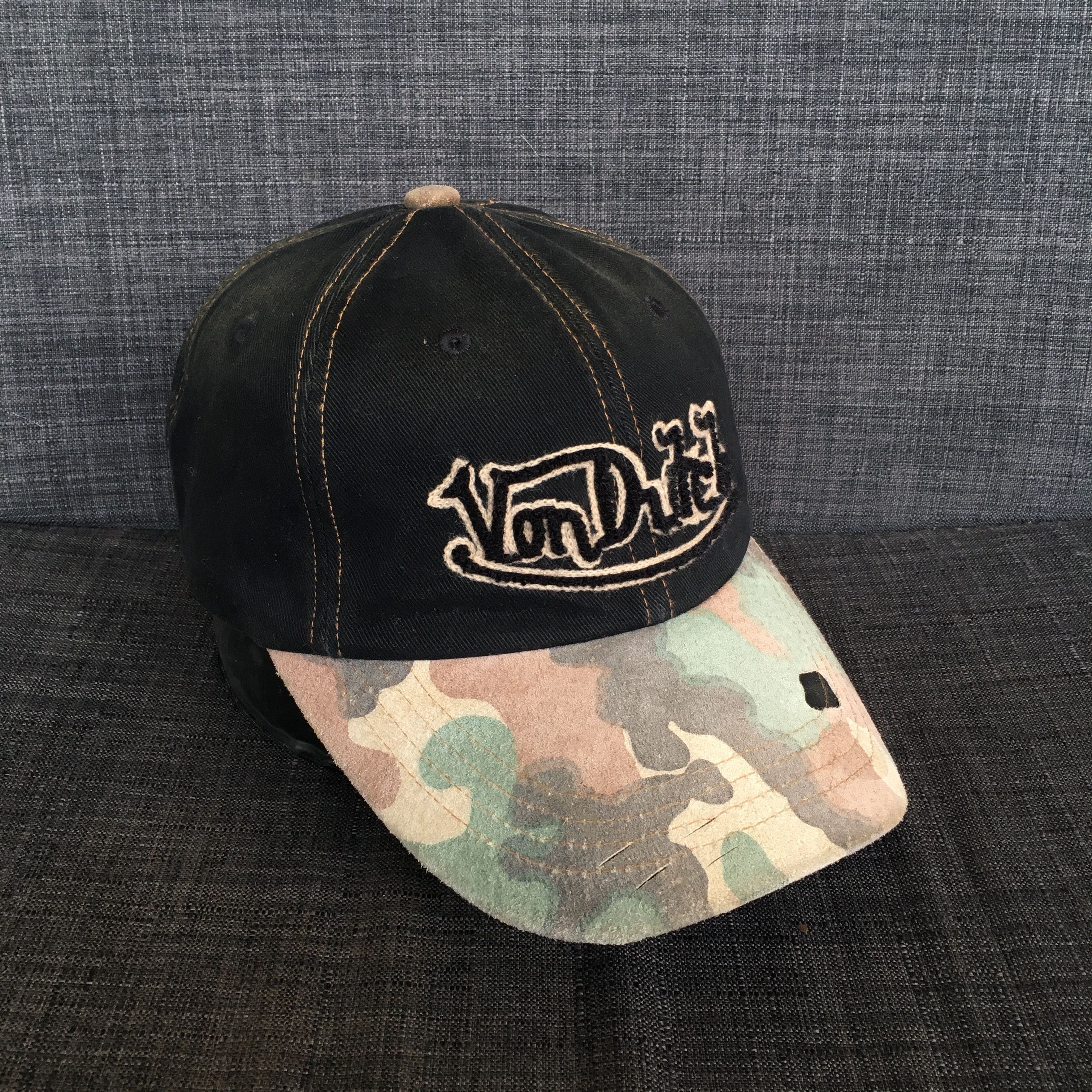 Von Dutch VON DUTCH Camouflage Design Cap Size ONE SIZE - 3 Thumbnail