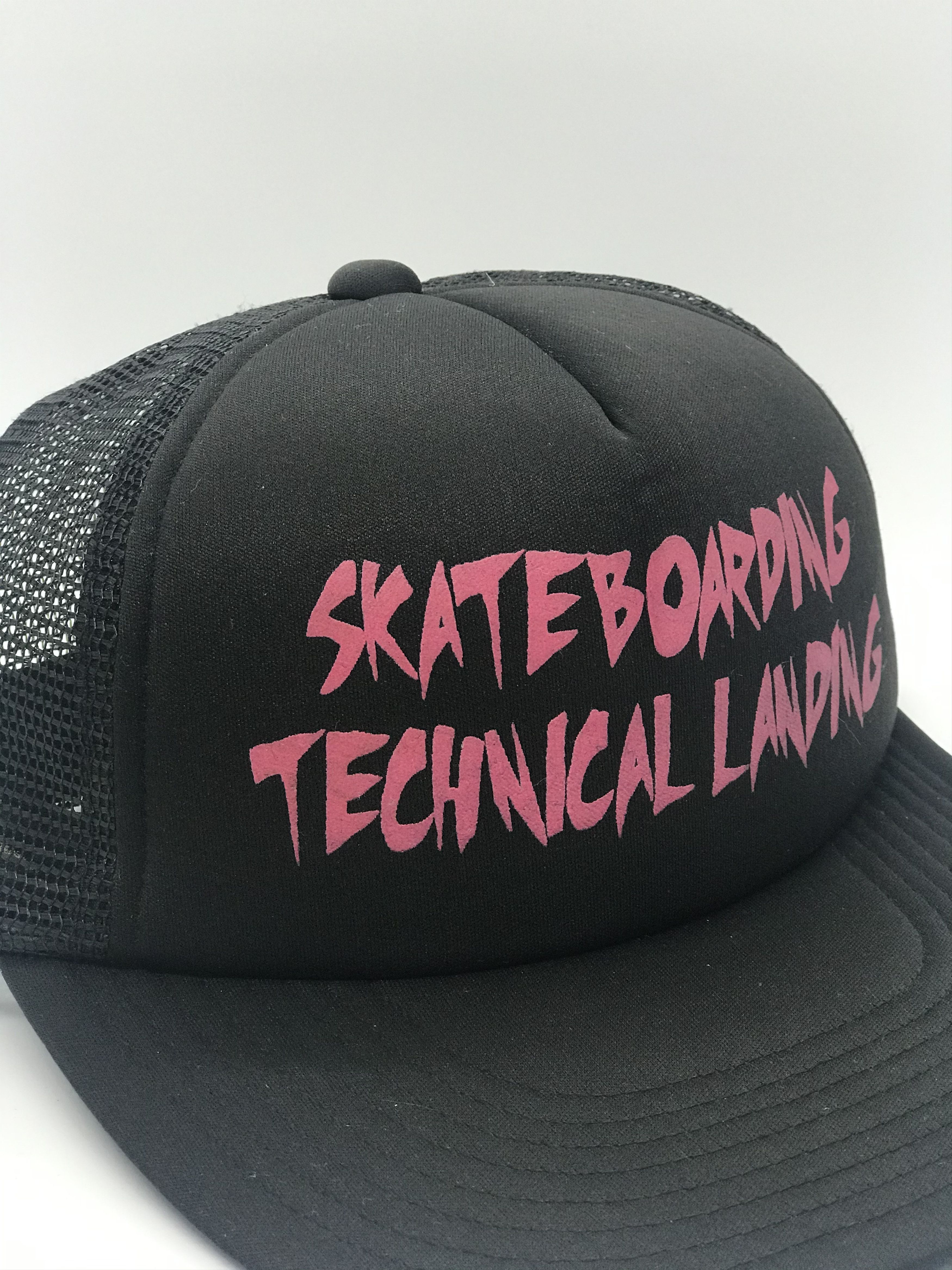 Hook-Ups Skateboarding Technical Landing Trucker Cap Size ONE SIZE - 2 Thumbnail