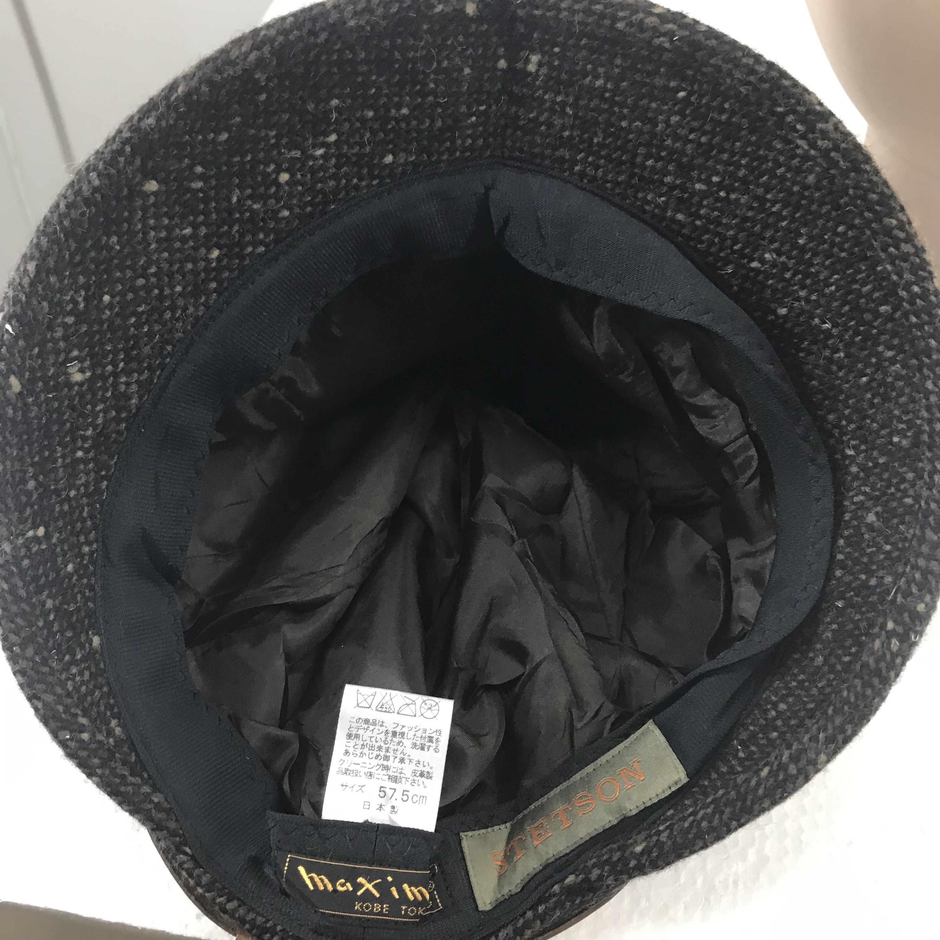Stetson Vintage Japanese brand STETSON Salt & Pepper Hat Size ONE SIZE - 4 Thumbnail