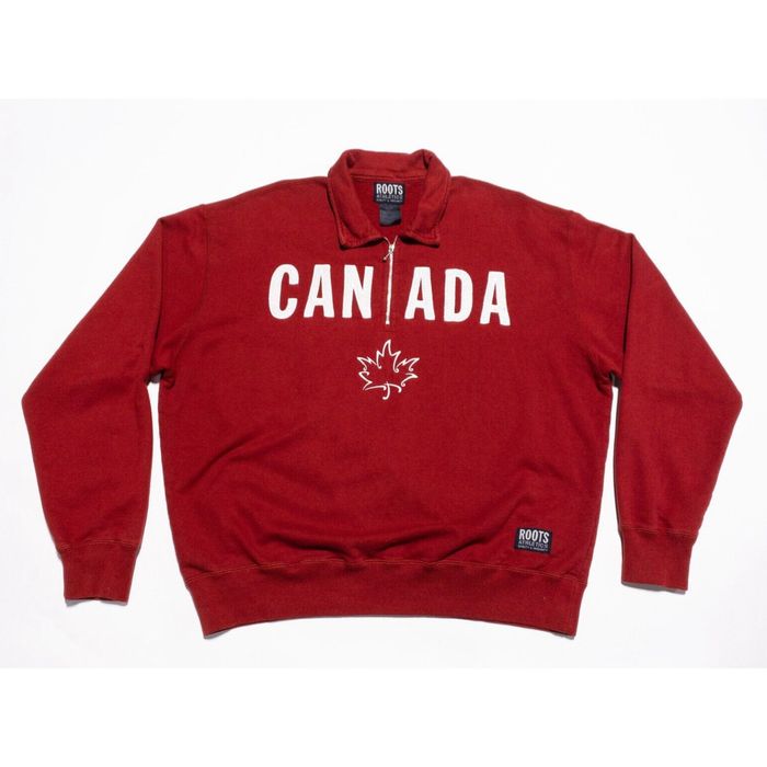 Red Canada Varisty Hoodie Canadian Pride Maple Leaf Sweatshirt